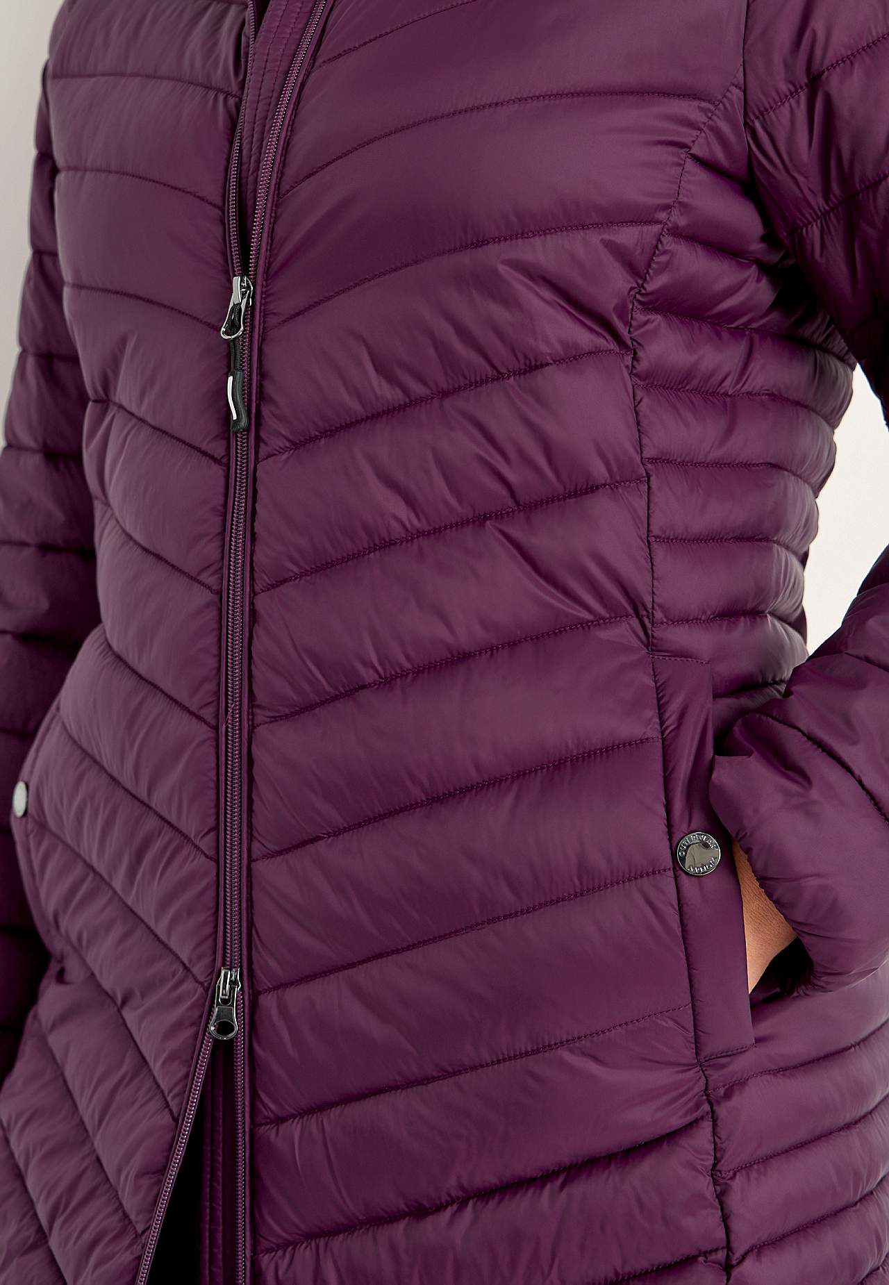 Quilted lightweight coat