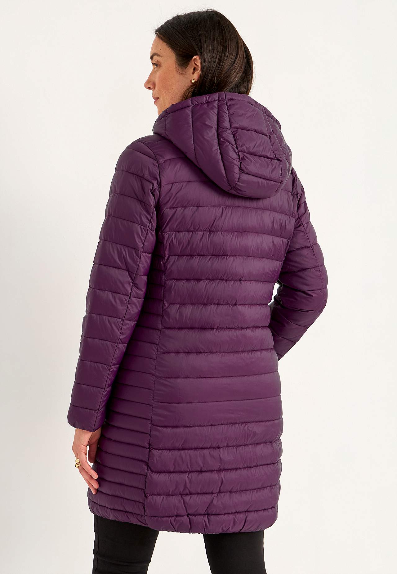 Quilted lightweight coat