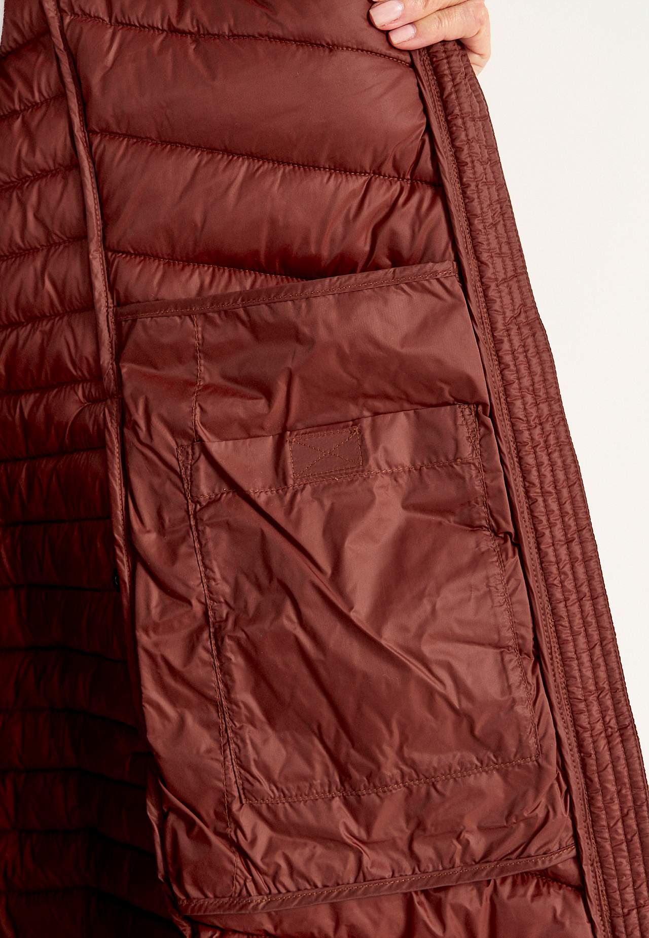 Quilted lightweight coat