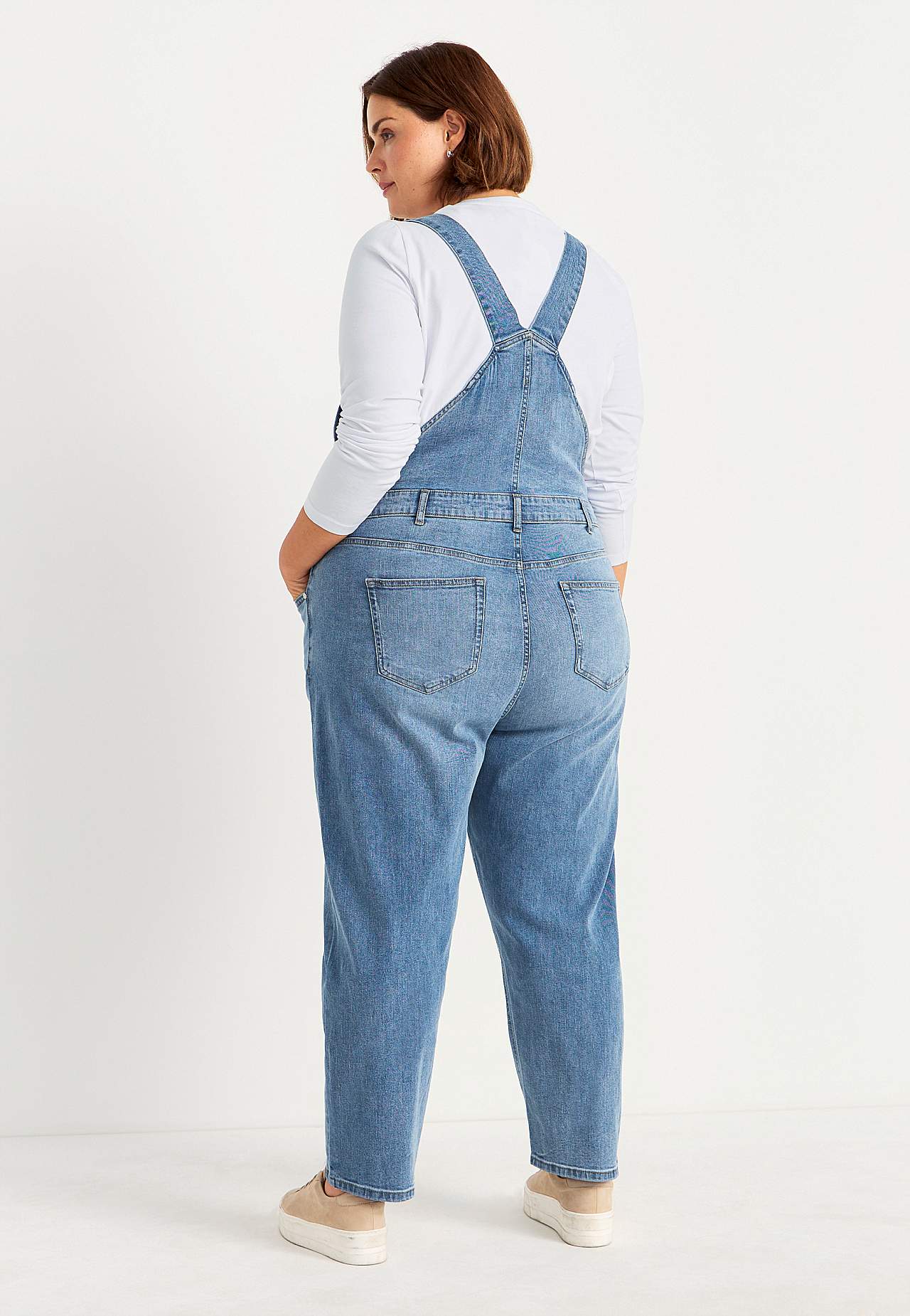 Dungarees in denim Aliana