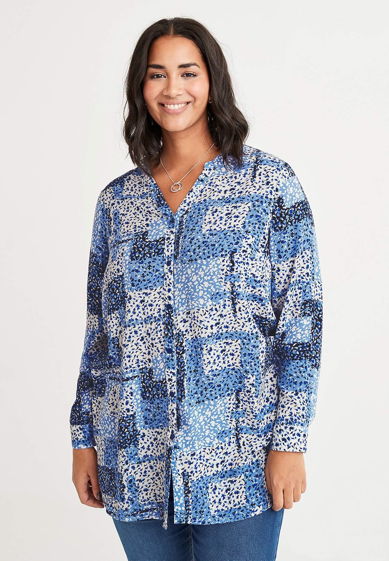 Crepe tunic Lauren