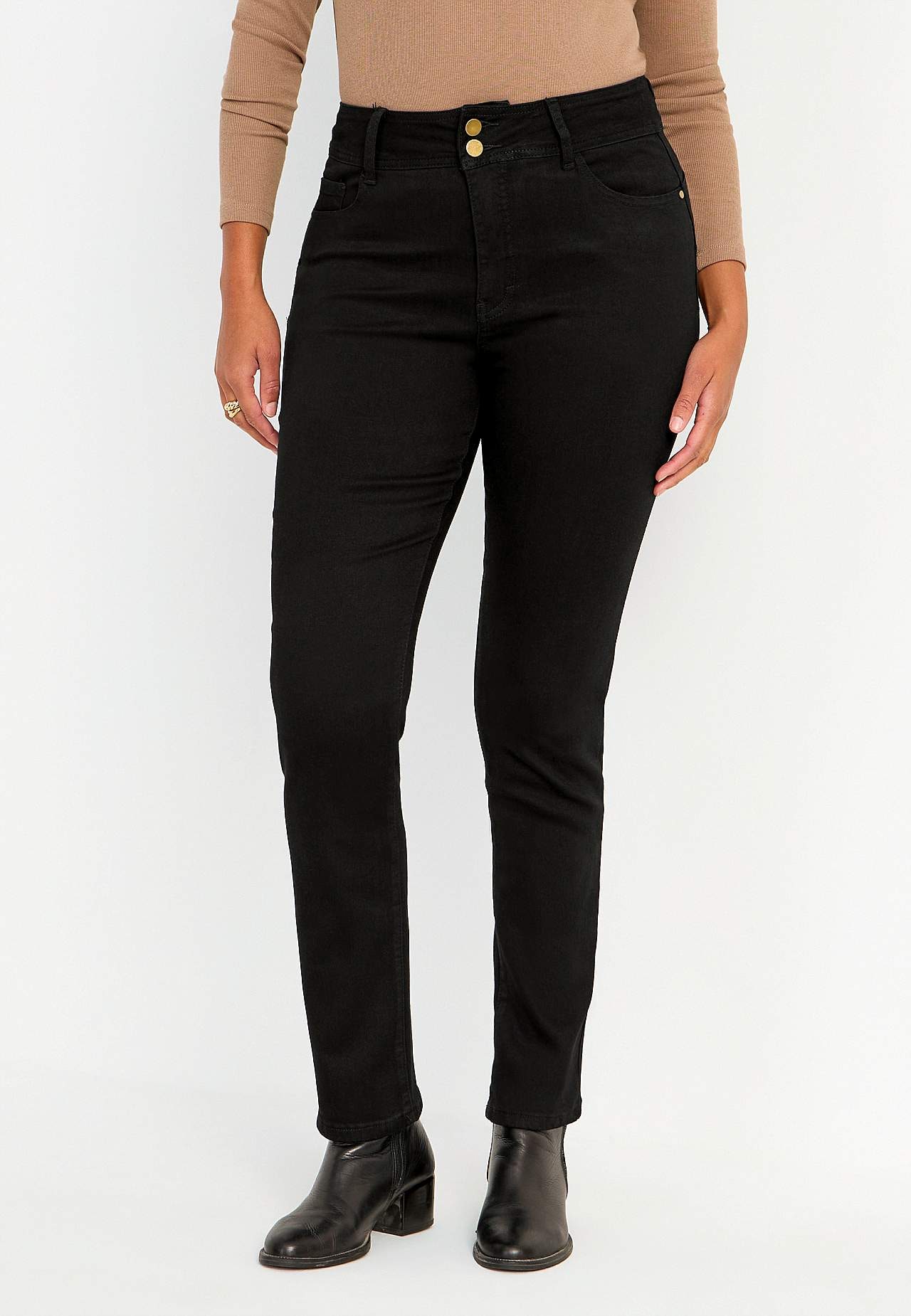 Shaping jeans with stretch