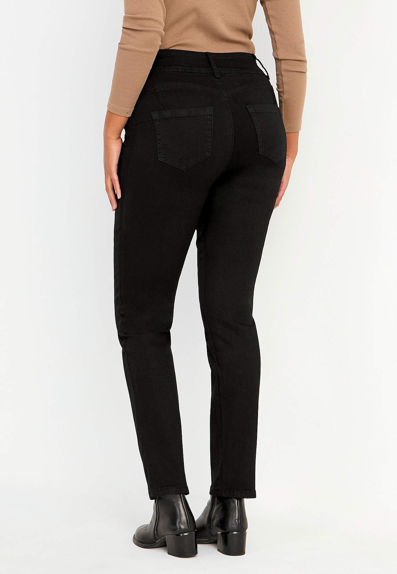 Shaping jeans with stretch