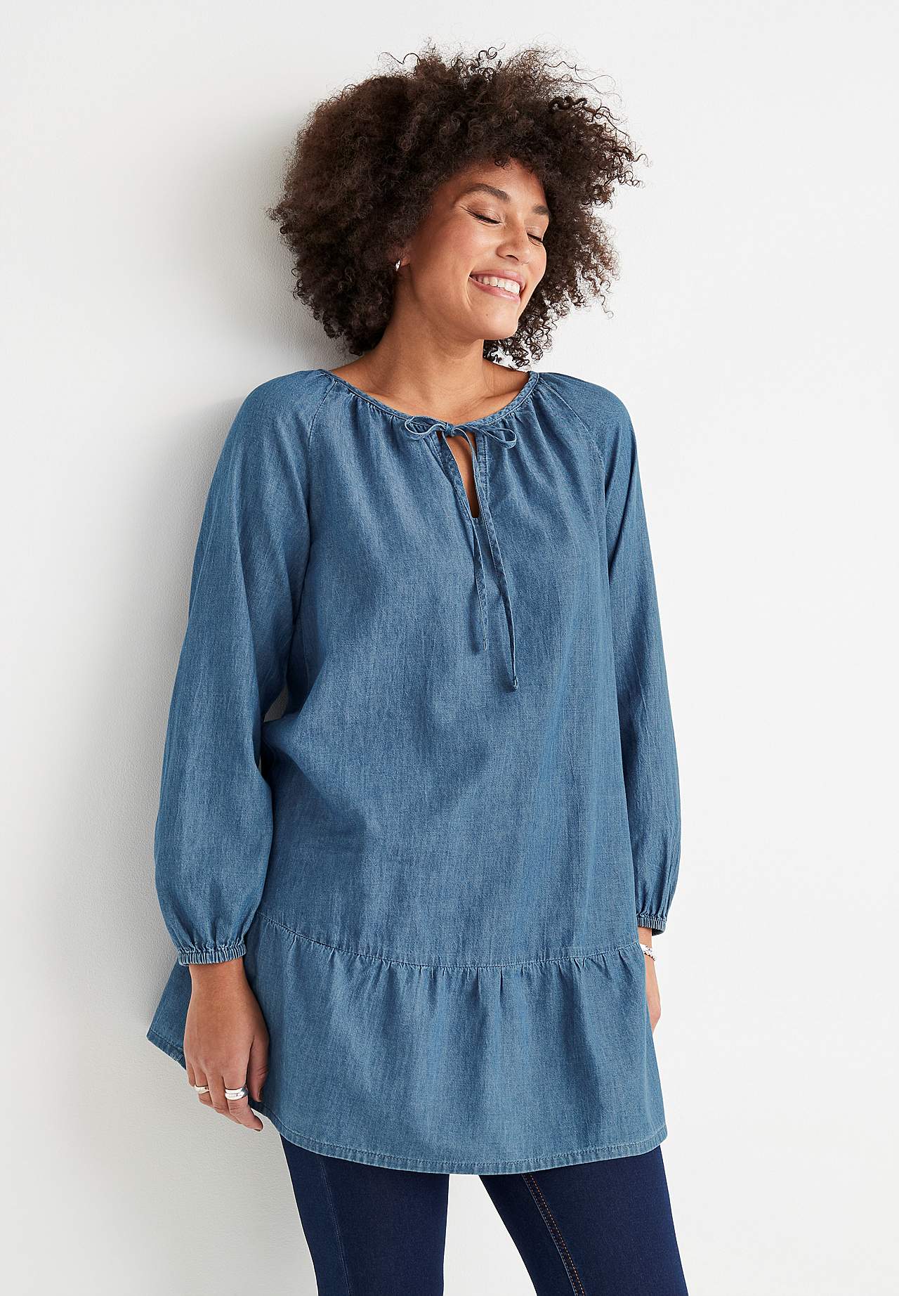 Denim tunic Mia