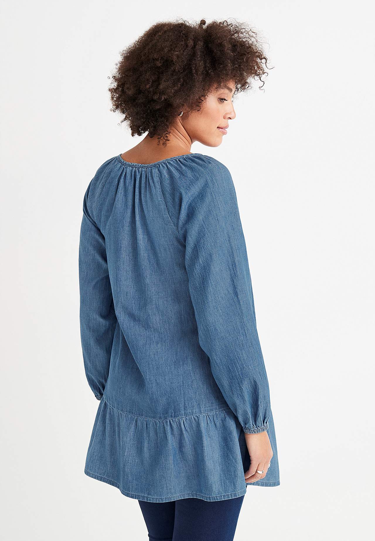 Denim tunic Mia