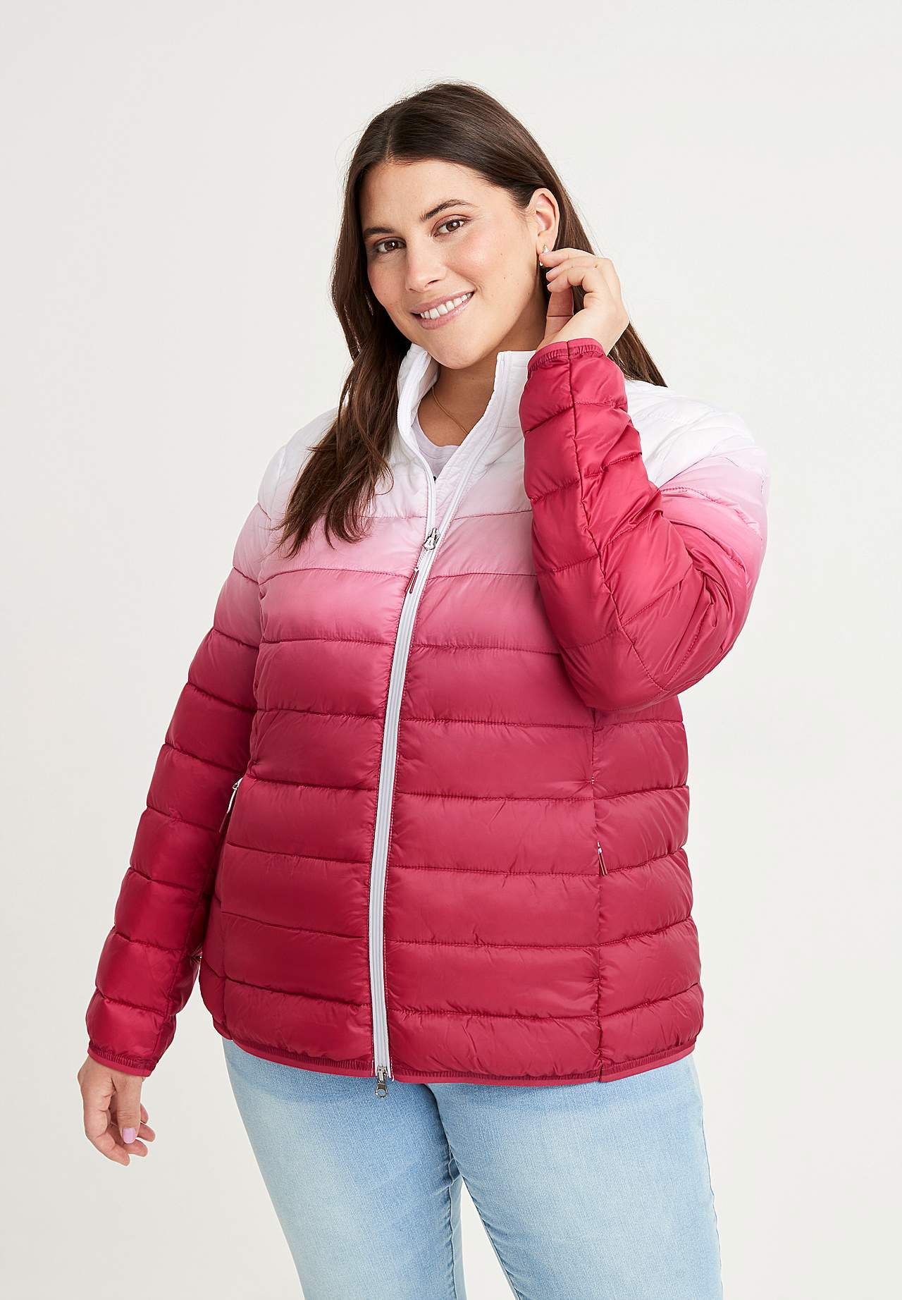Dip dyed lightweight jacket