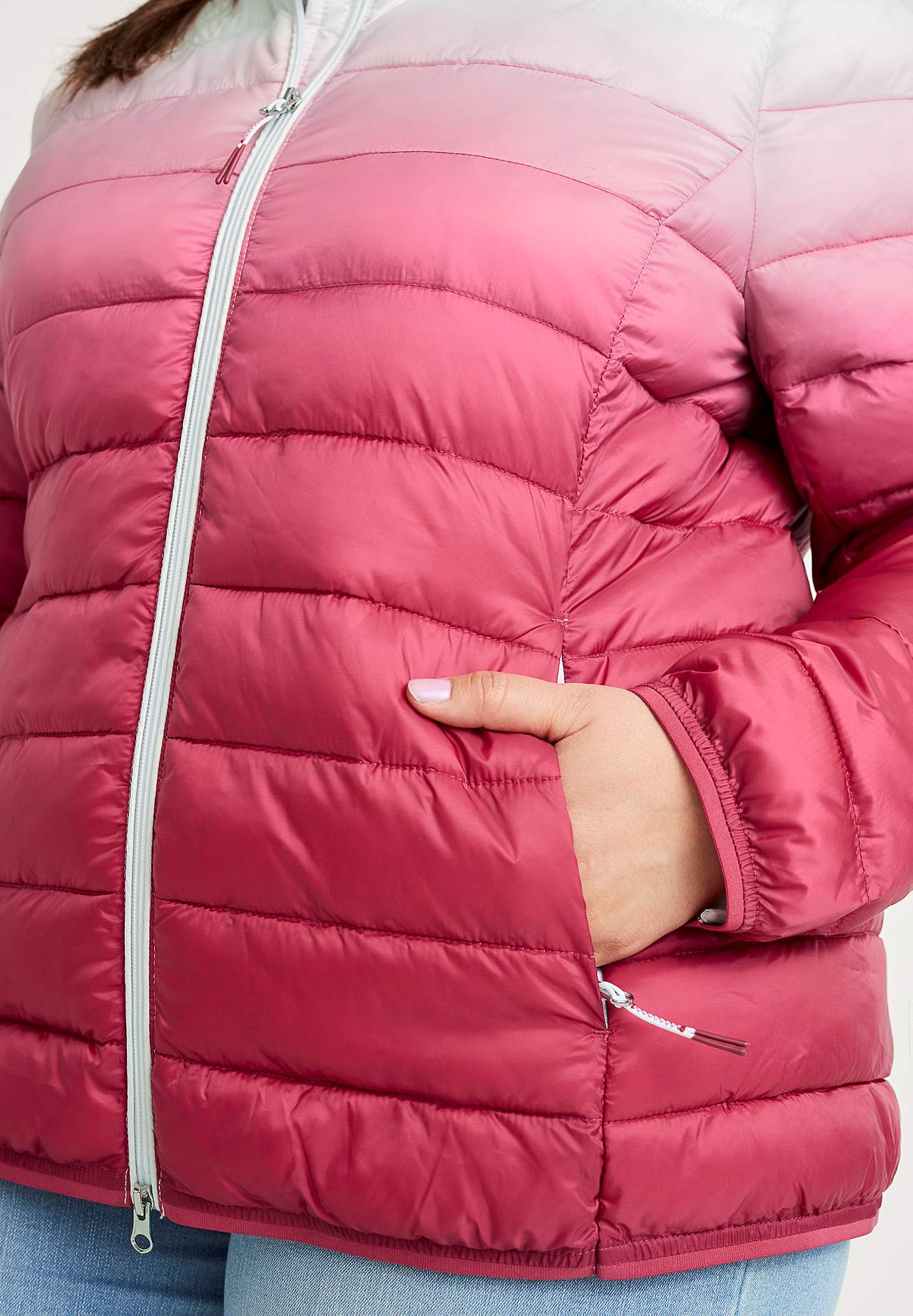 Dip dyed lightweight jacket