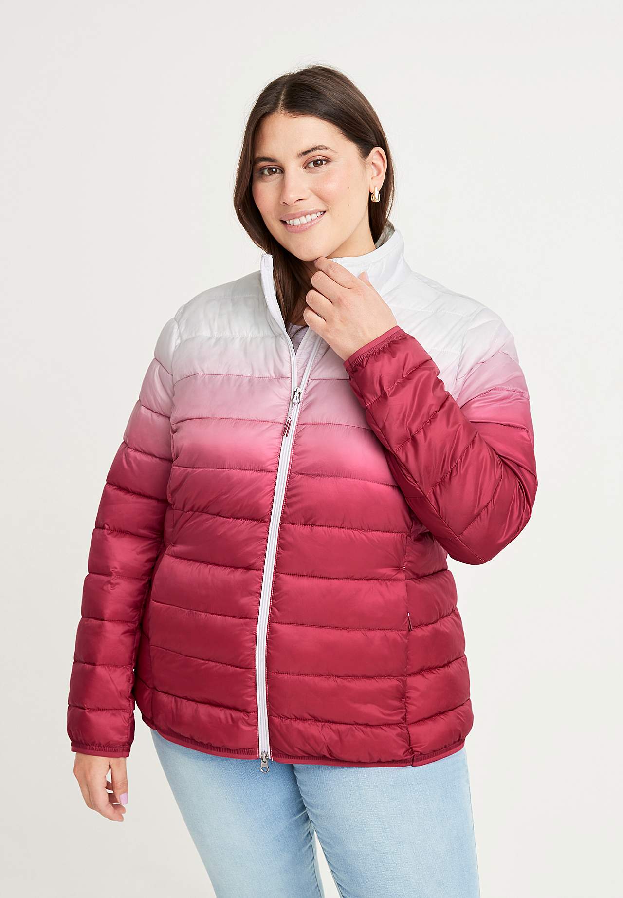 Dip dyed lightweight jacket