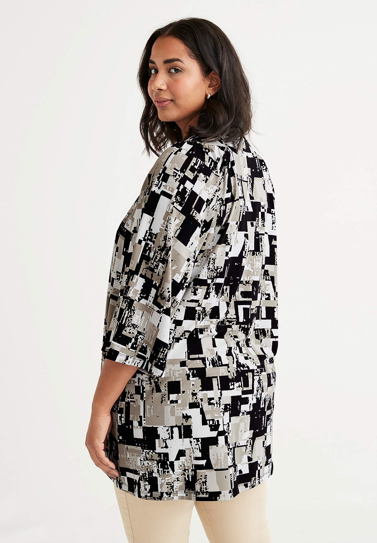 Patterned tunic