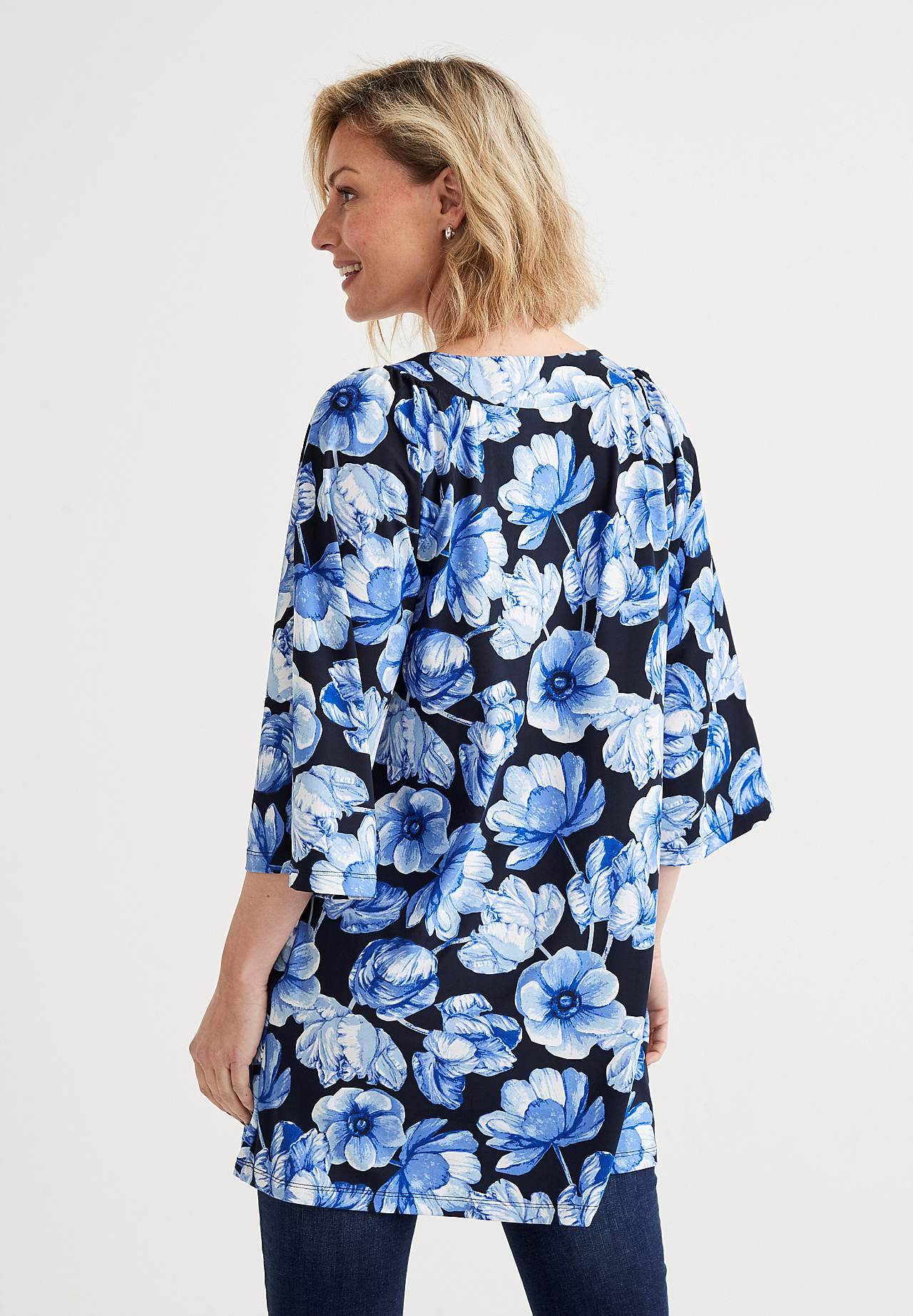 Patterned tunic