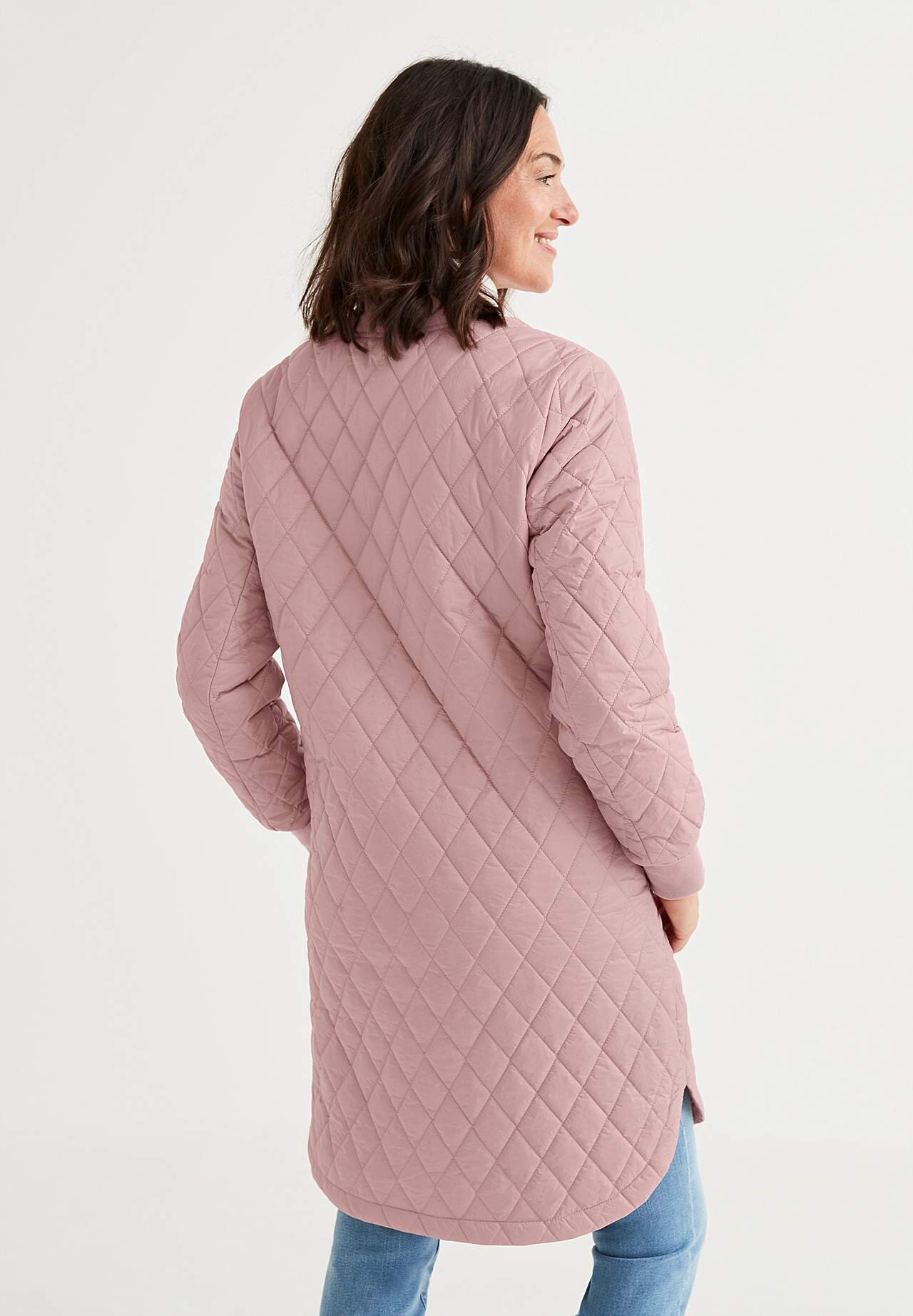 Long, quilted jacket Elena