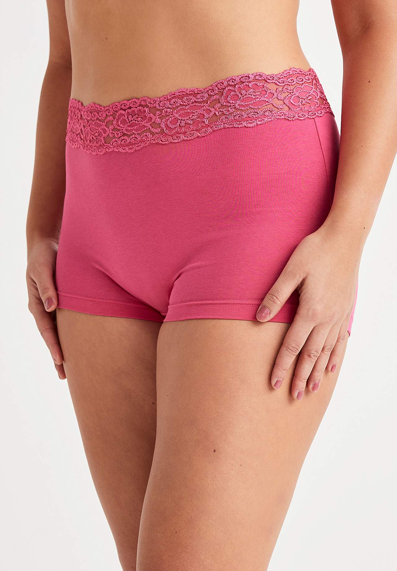 Boxer briefs with lace Julia 2-pack
