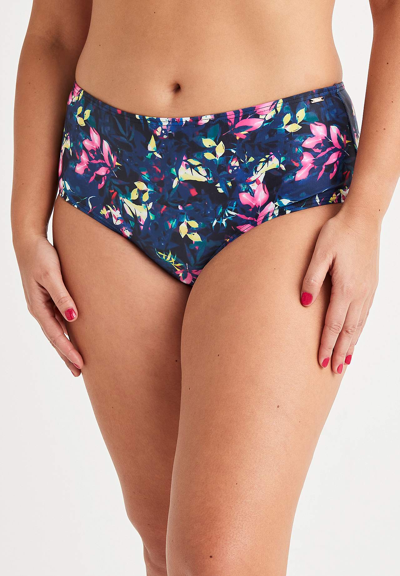 Bikini bottom with regular waist