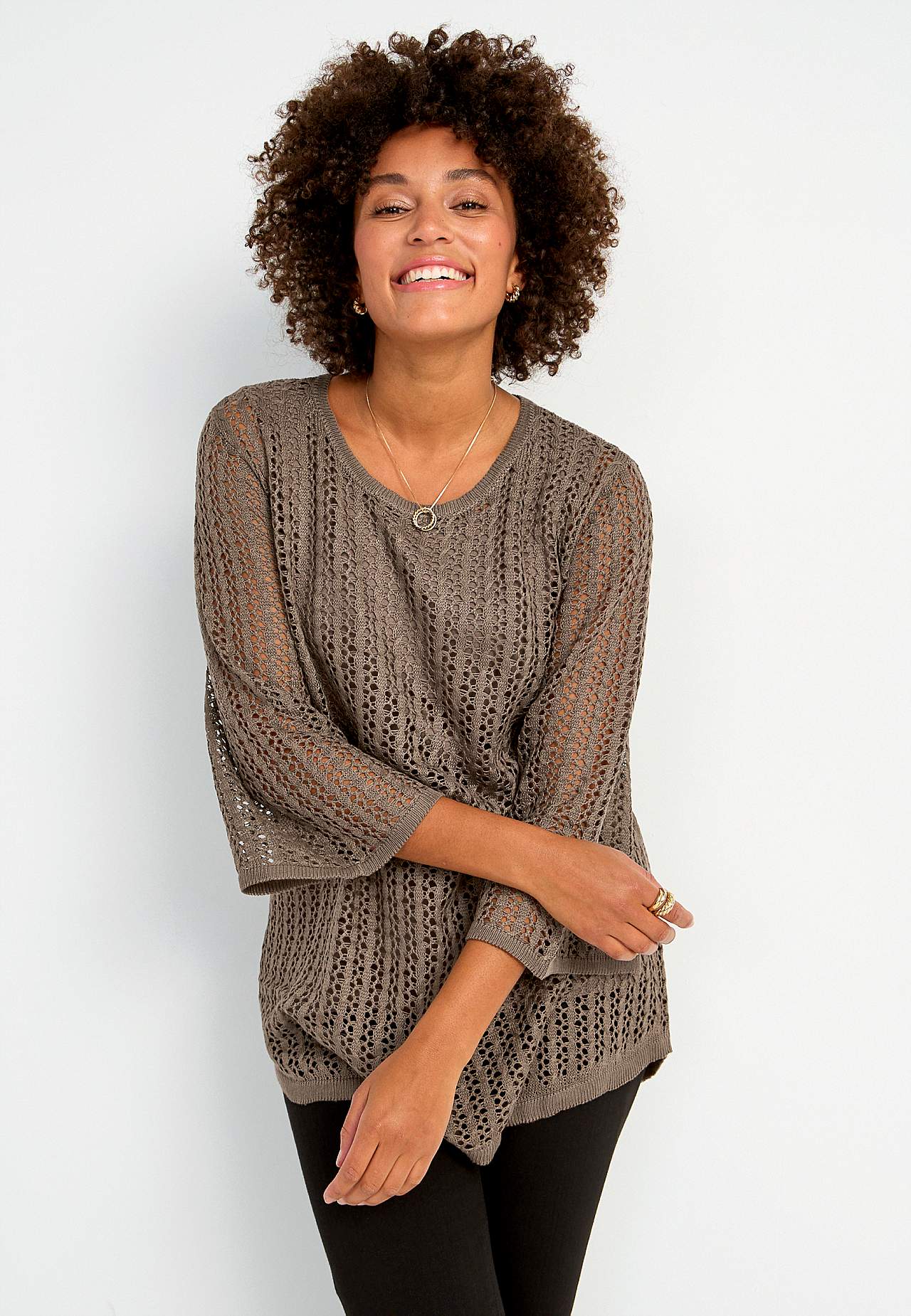 Knitted tunic