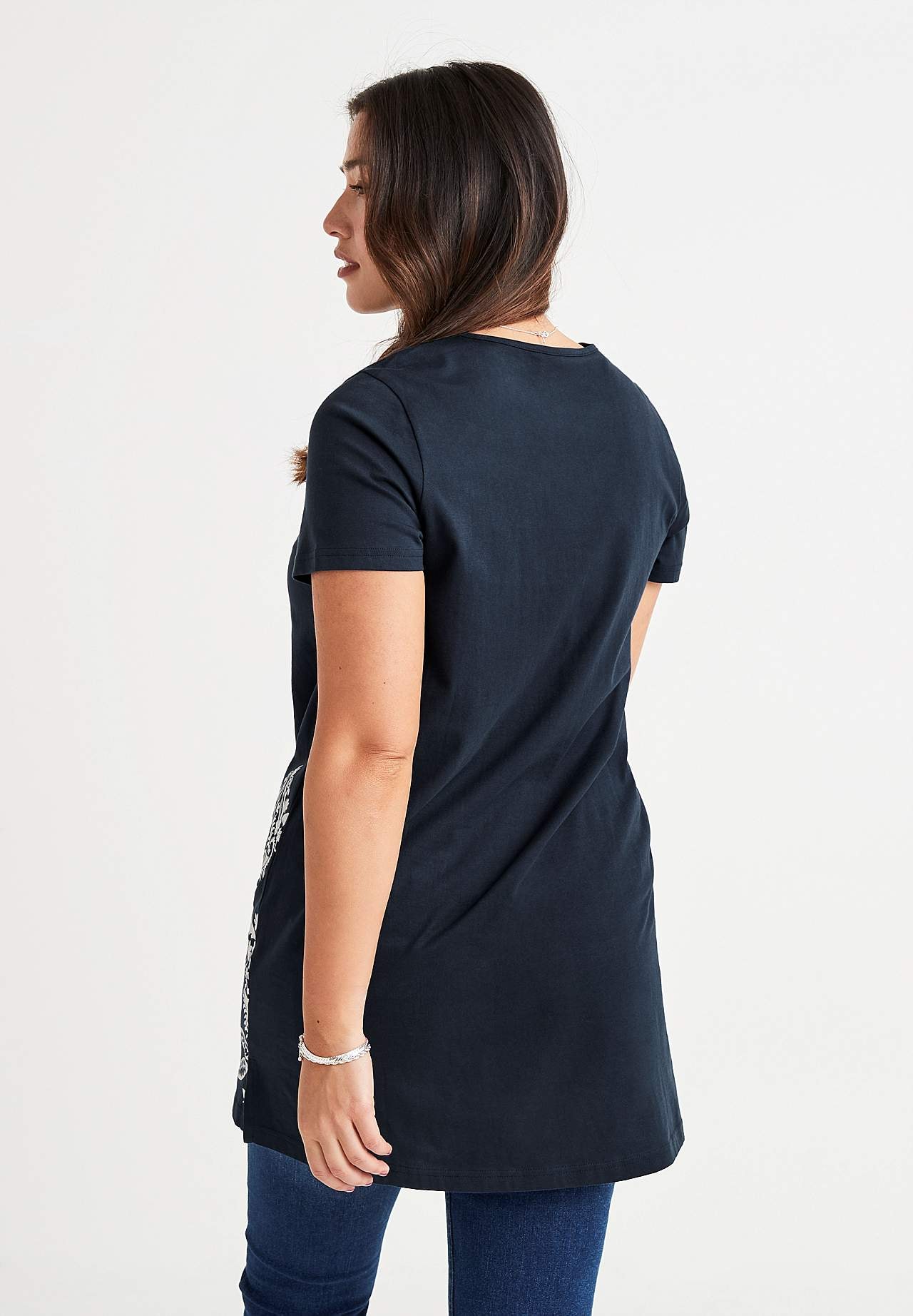 Short-sleeved jersey tuniq 2-pack