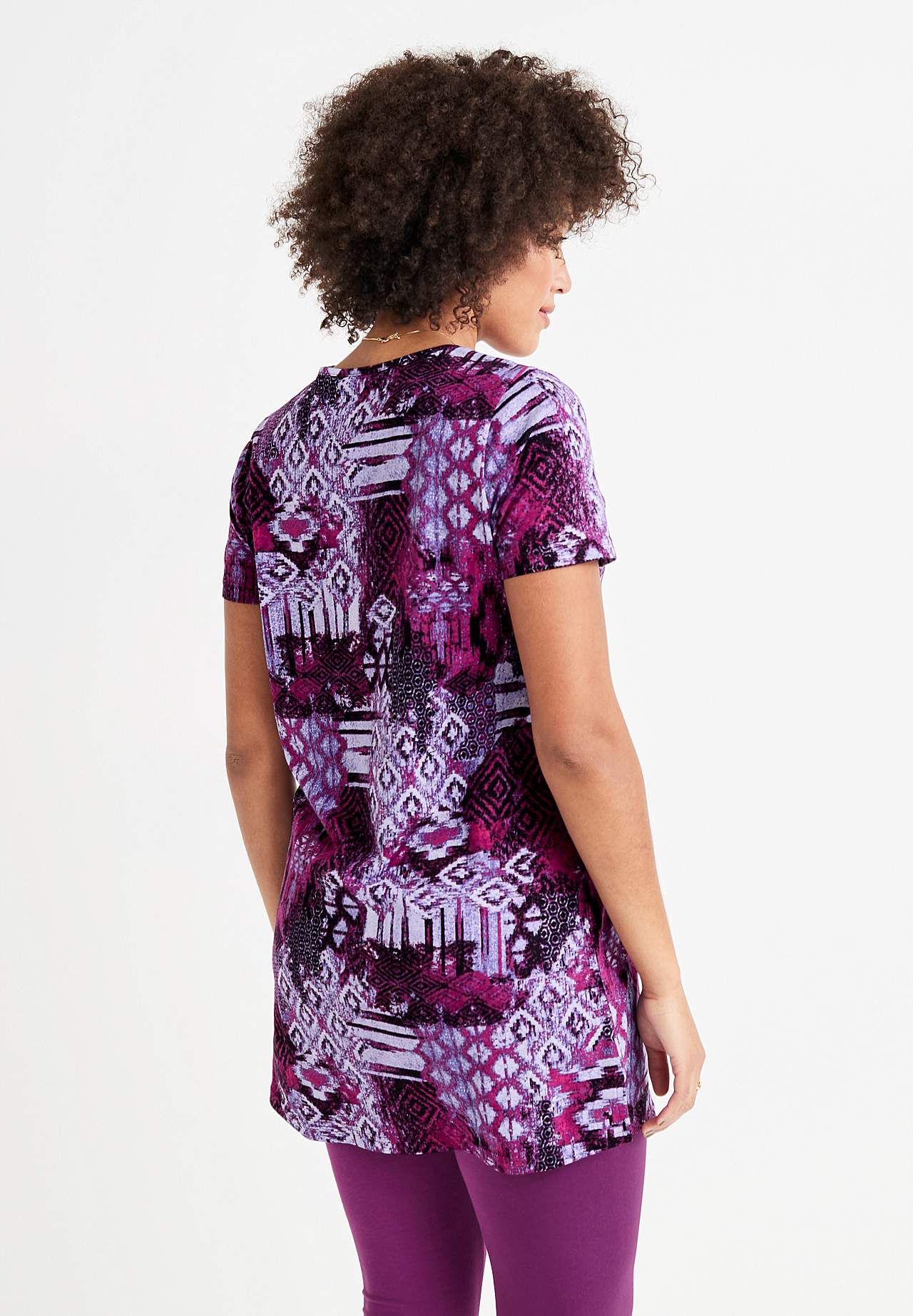 Short-sleeved jersey tuniq 2-pack