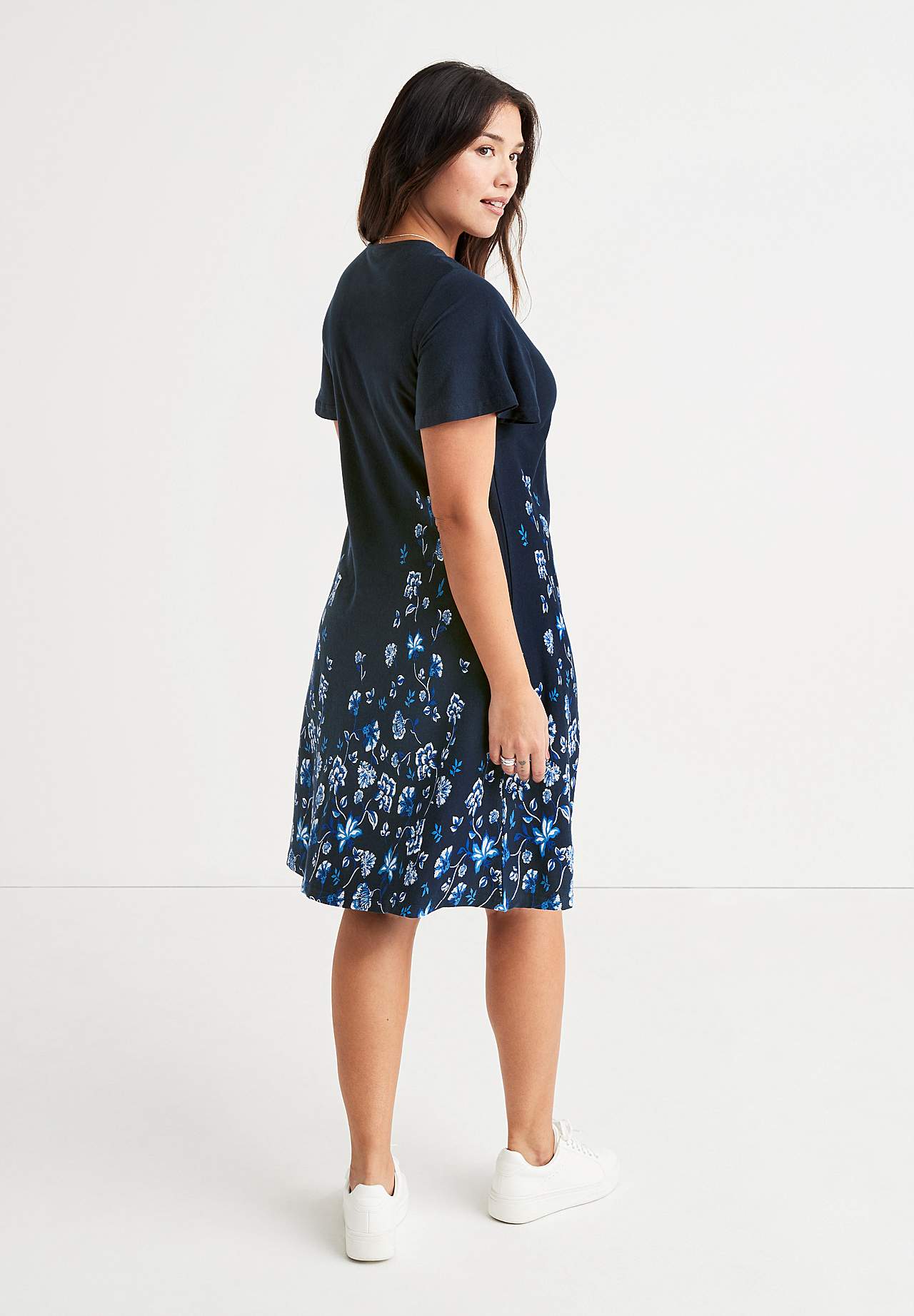 A-lined jersey dress Hanna