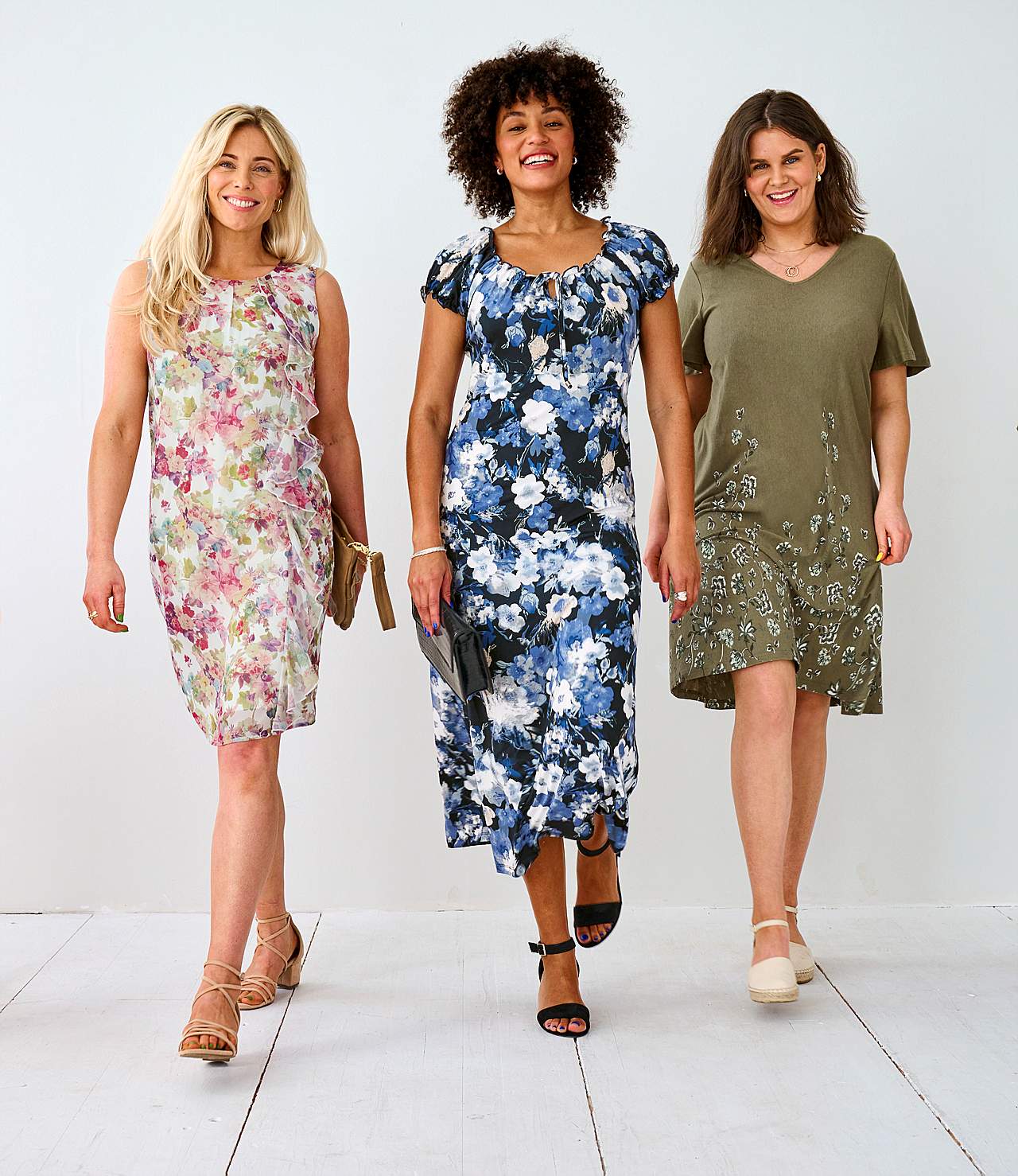 Floral party dress