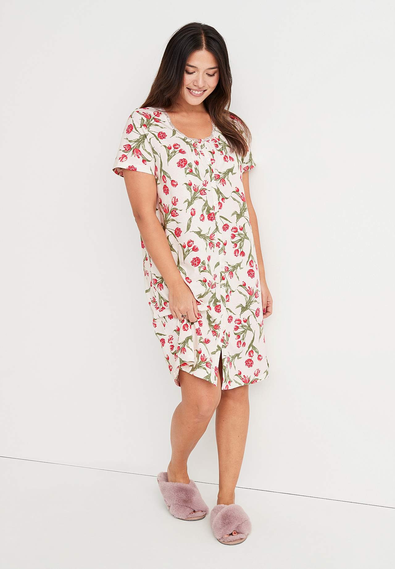 Floral nightdress Hulda