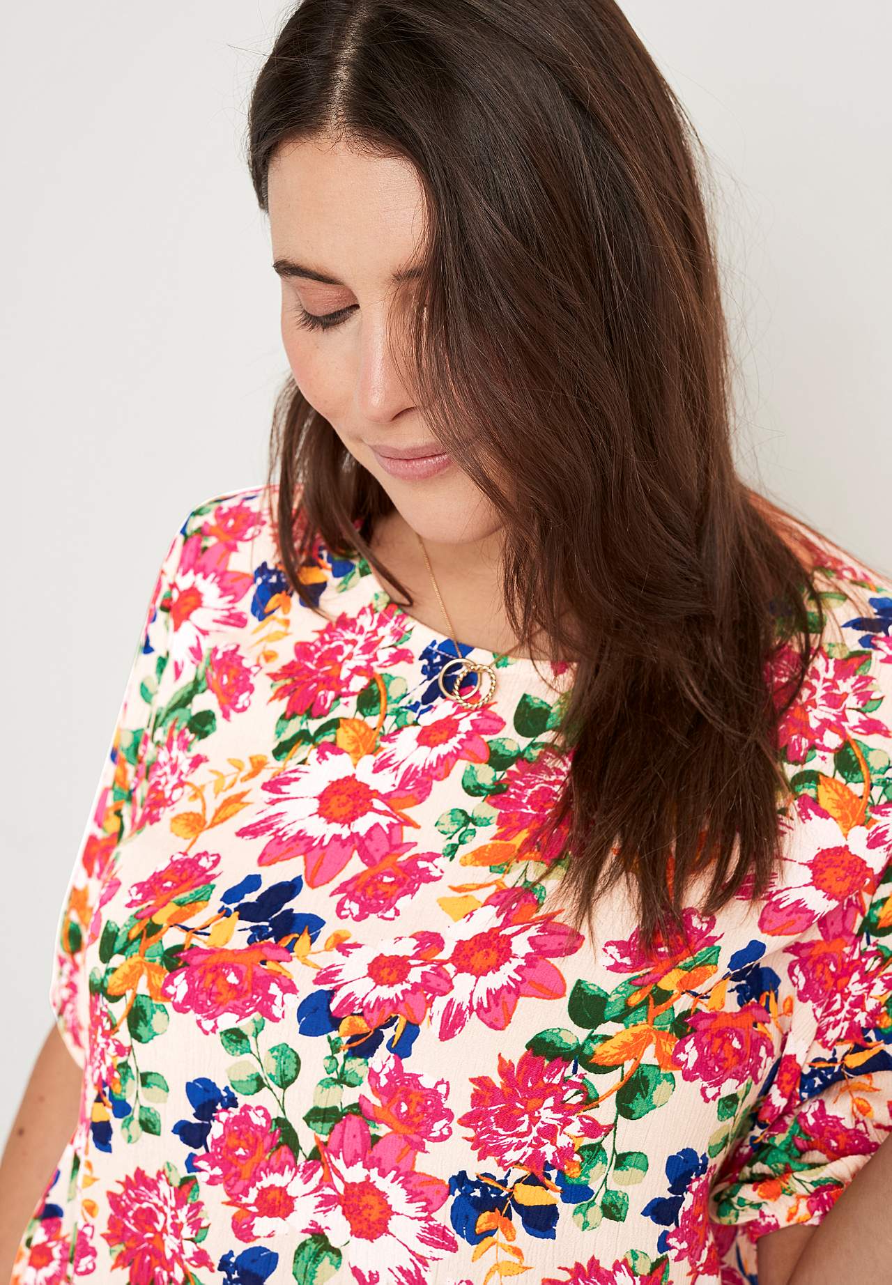 Crepe tunic