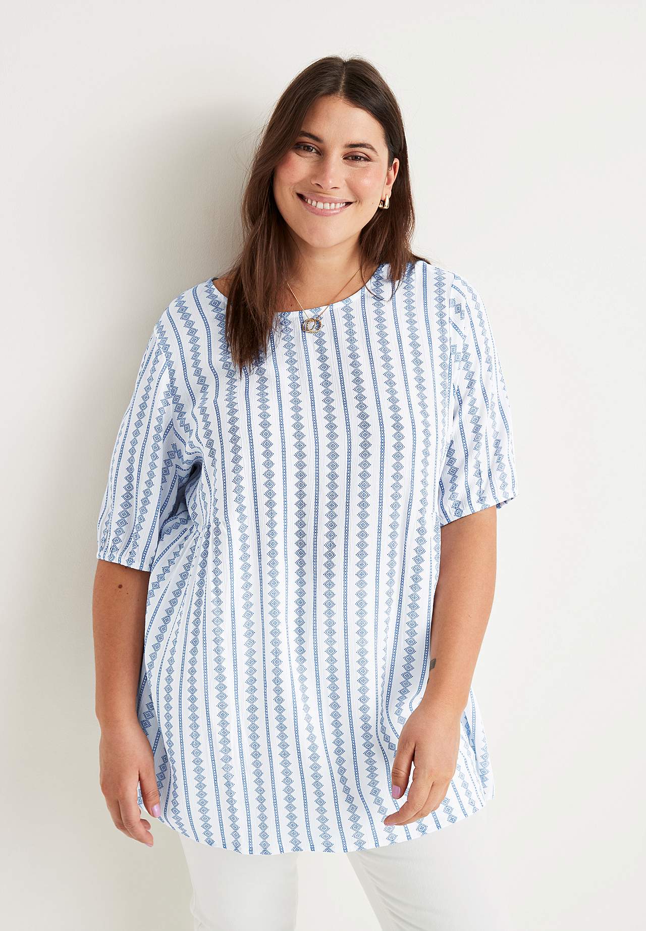 Crepe tunic Mia