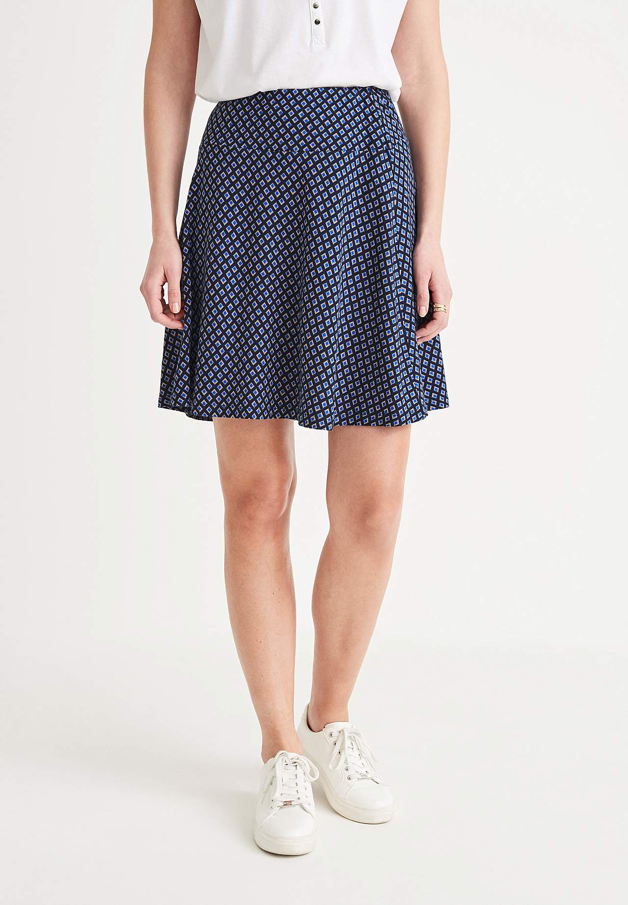 A-lined jersey skirt Kate