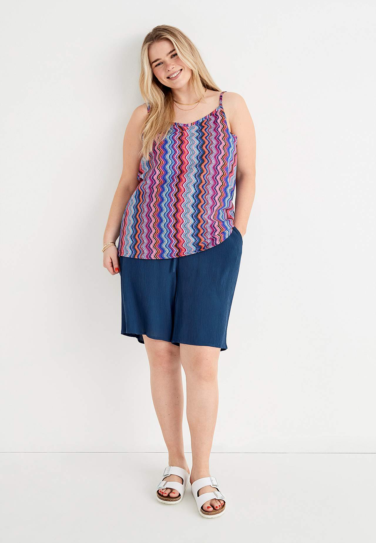 Tanks in cotton Matilda 2-pack