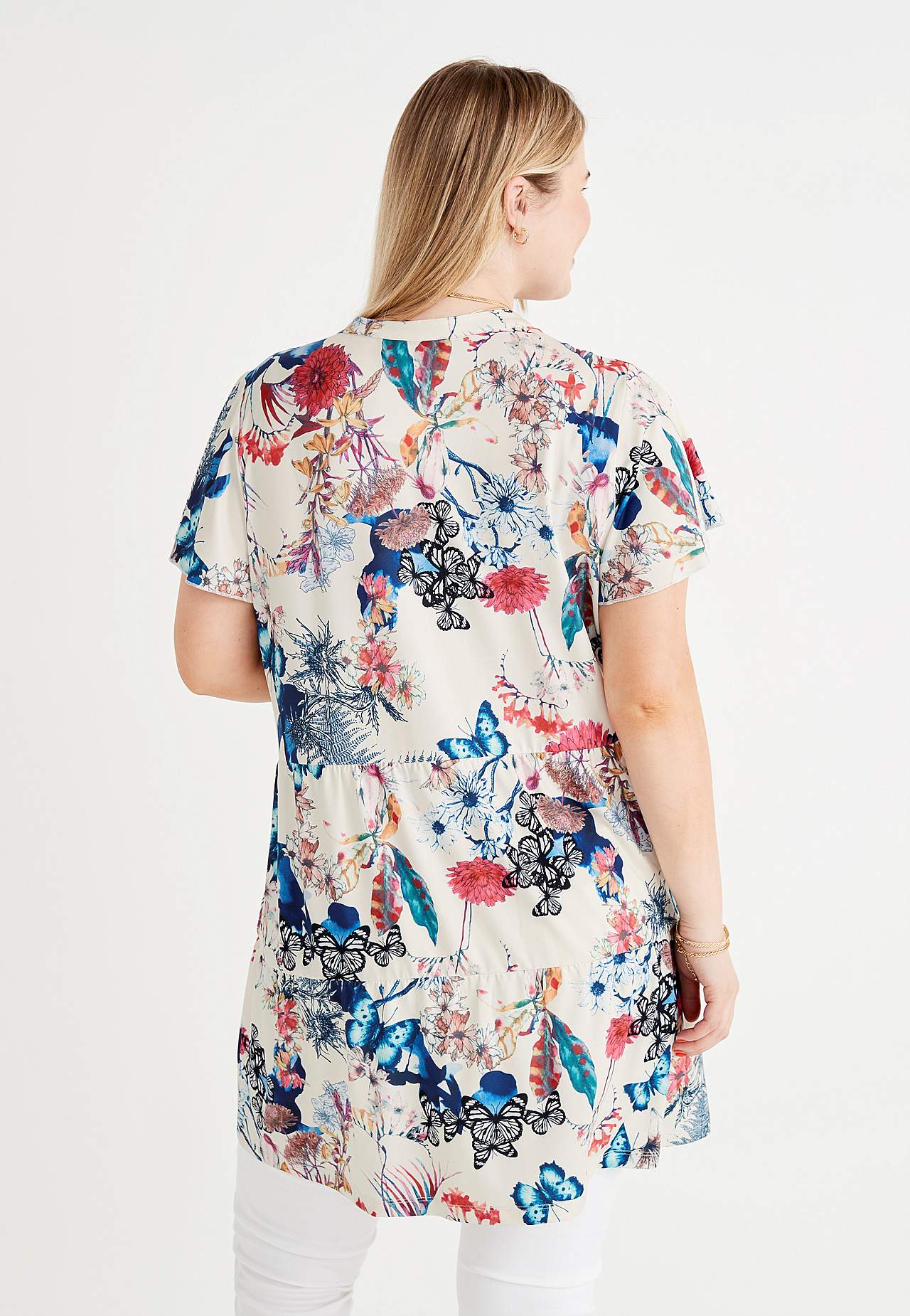 Patterned tunic