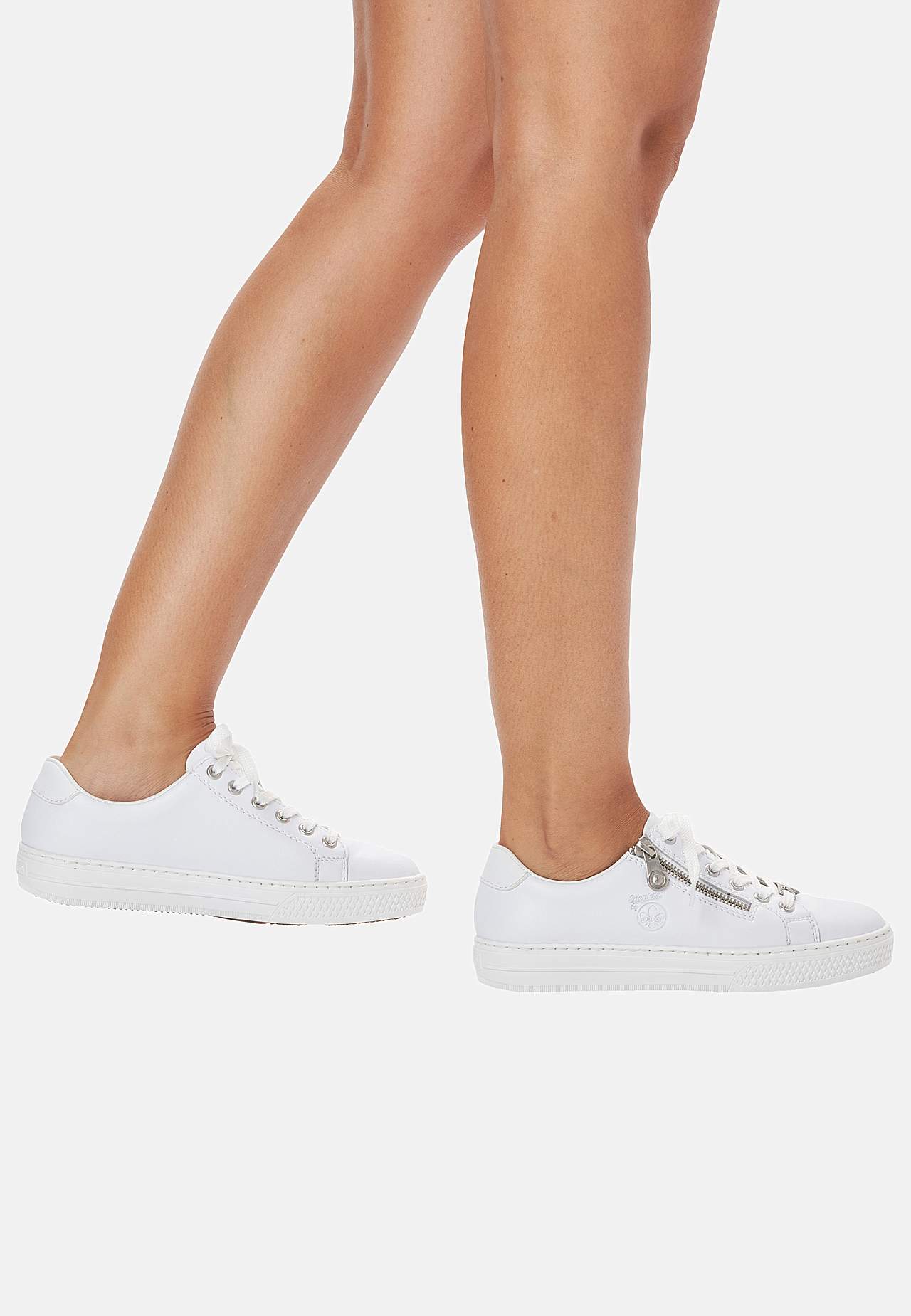 Sneaker med dragkedja