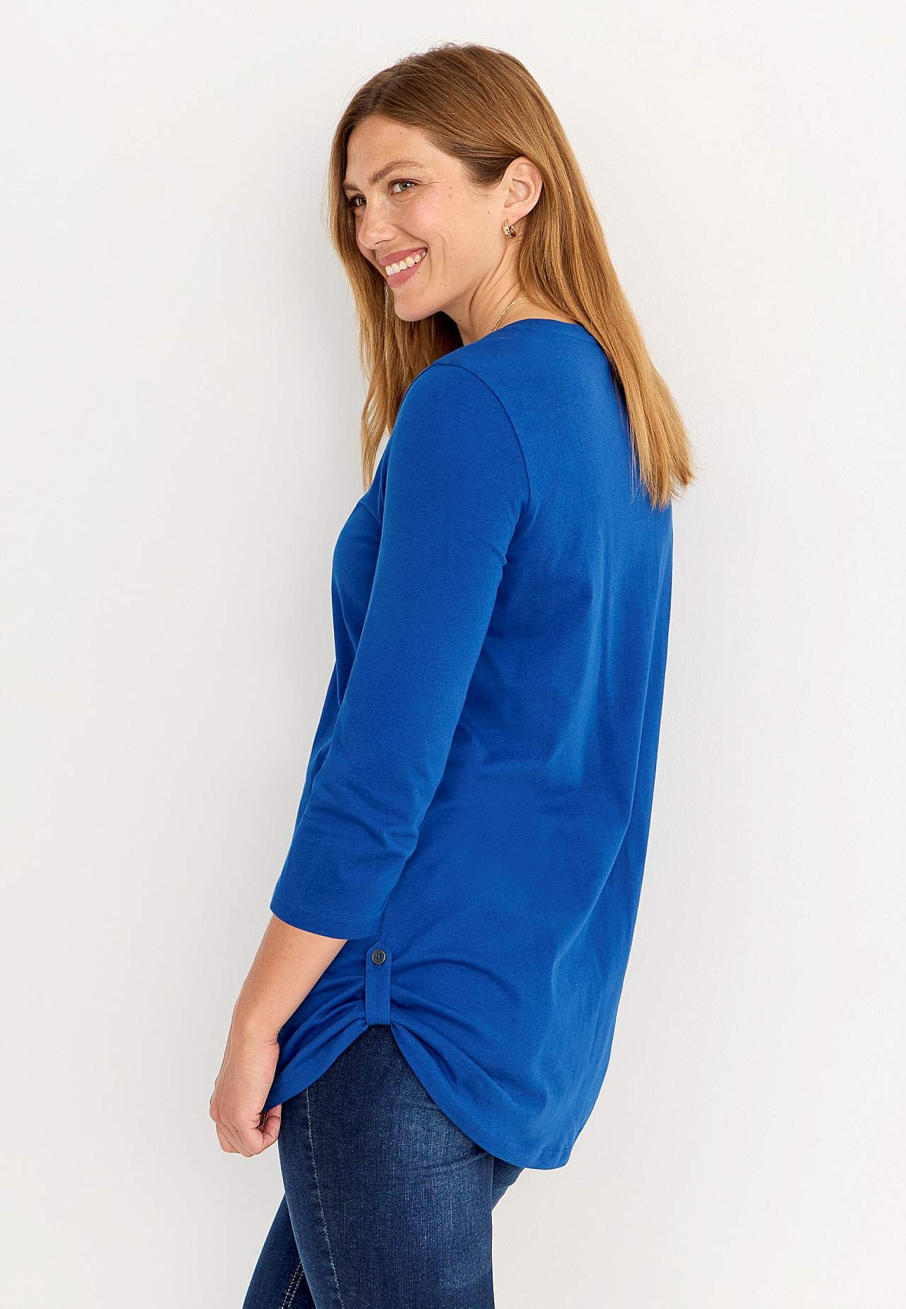Jersey tuniq with 3/4 sleeve 2-pack