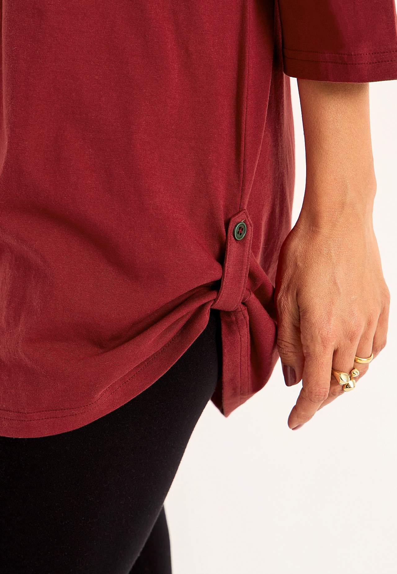 Jersey tuniq with 3/4 sleeve Alexia 2-pack