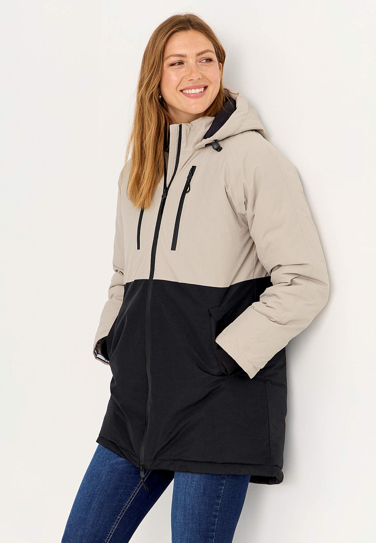 Functional, warm-lined jacket
