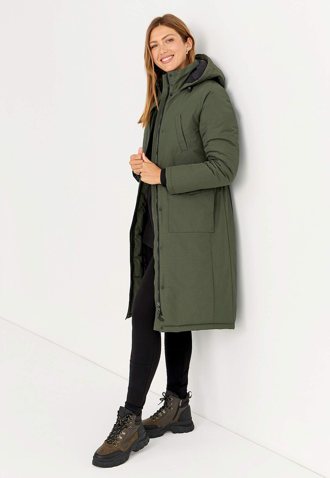 Functional, warm-lined jacket