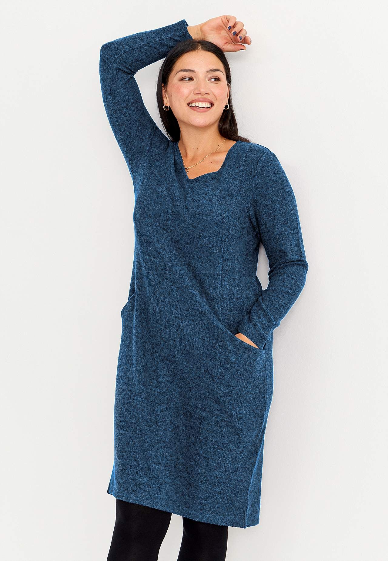 Super soft dress with pockets Beata
