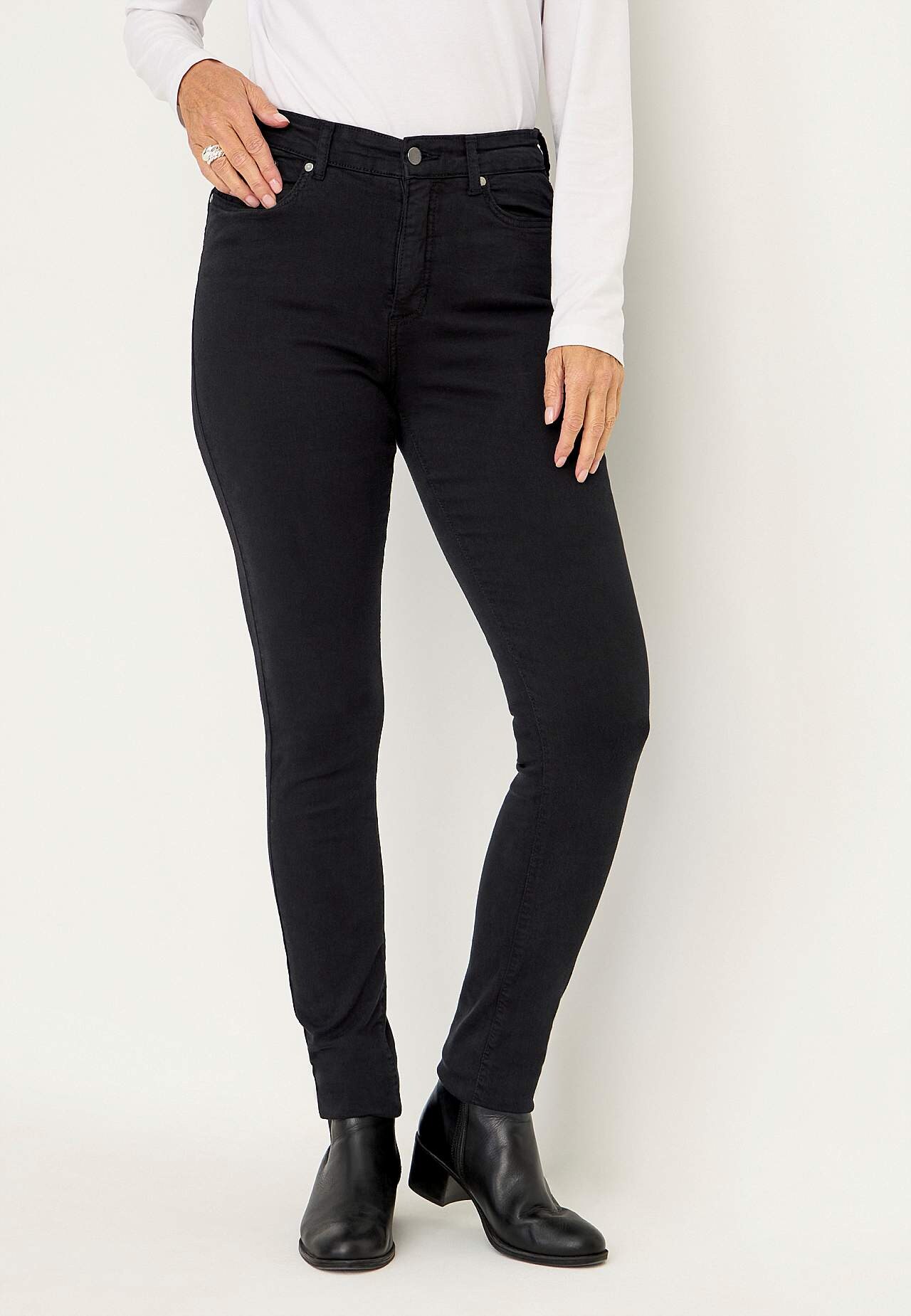 Twill jeans with superstretch