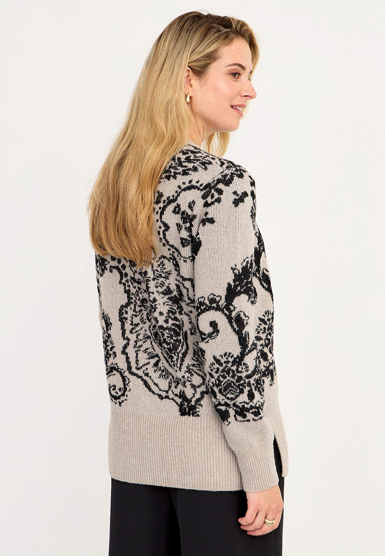 Stitch knit sweater Harriet
