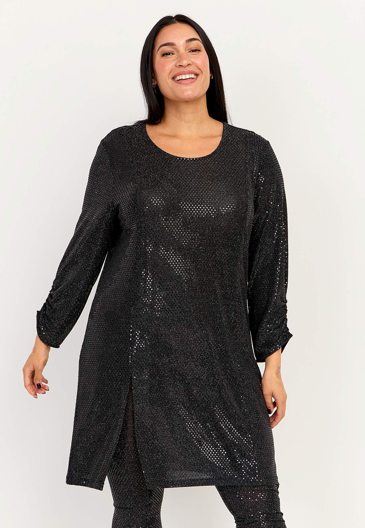 Party tunic with paillettes
