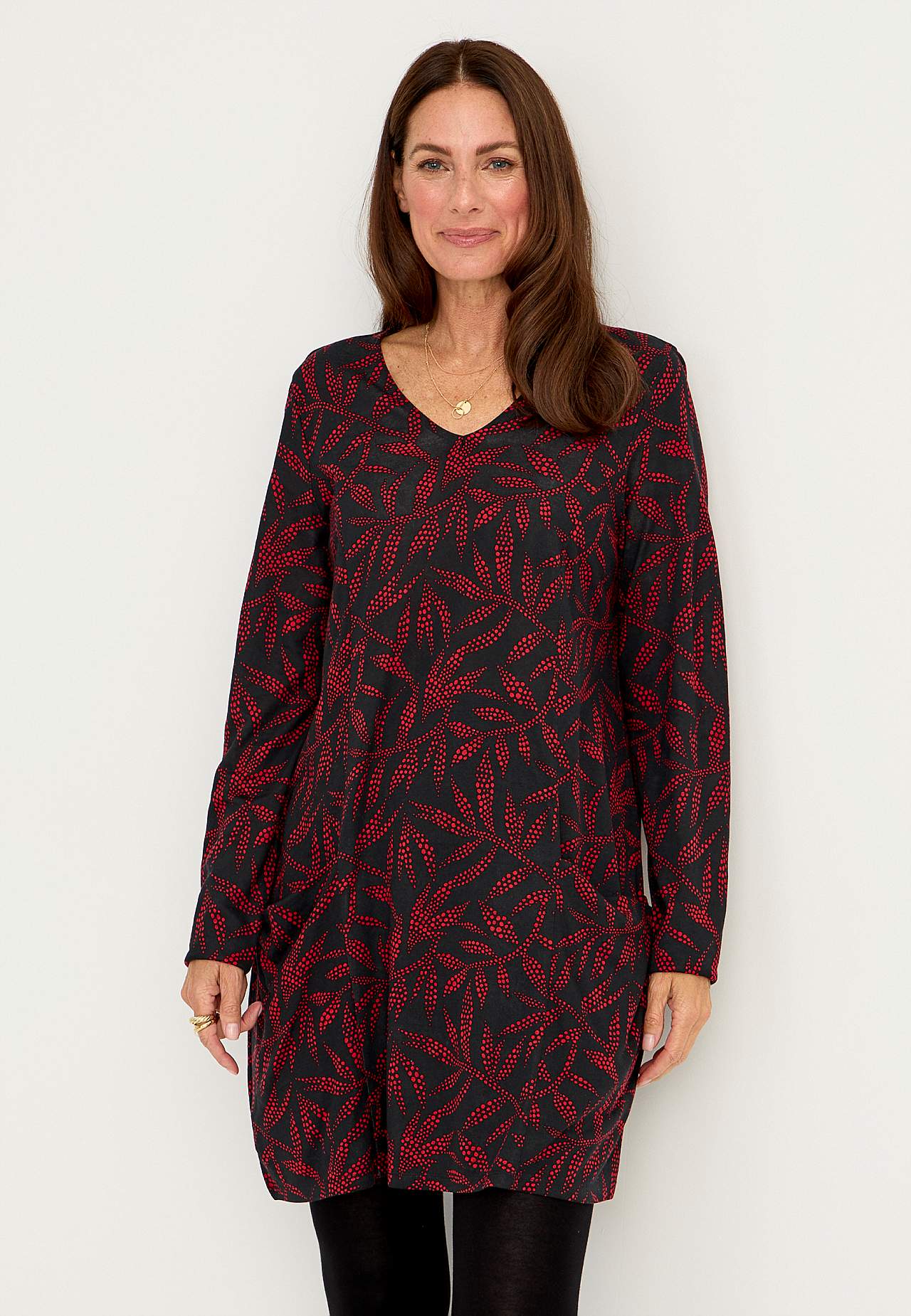 Patterned tunic
