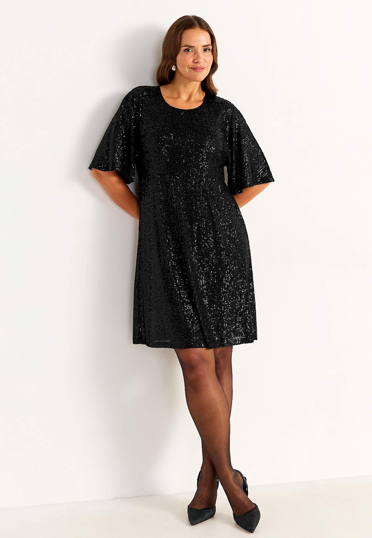 Luxurious sequin dress