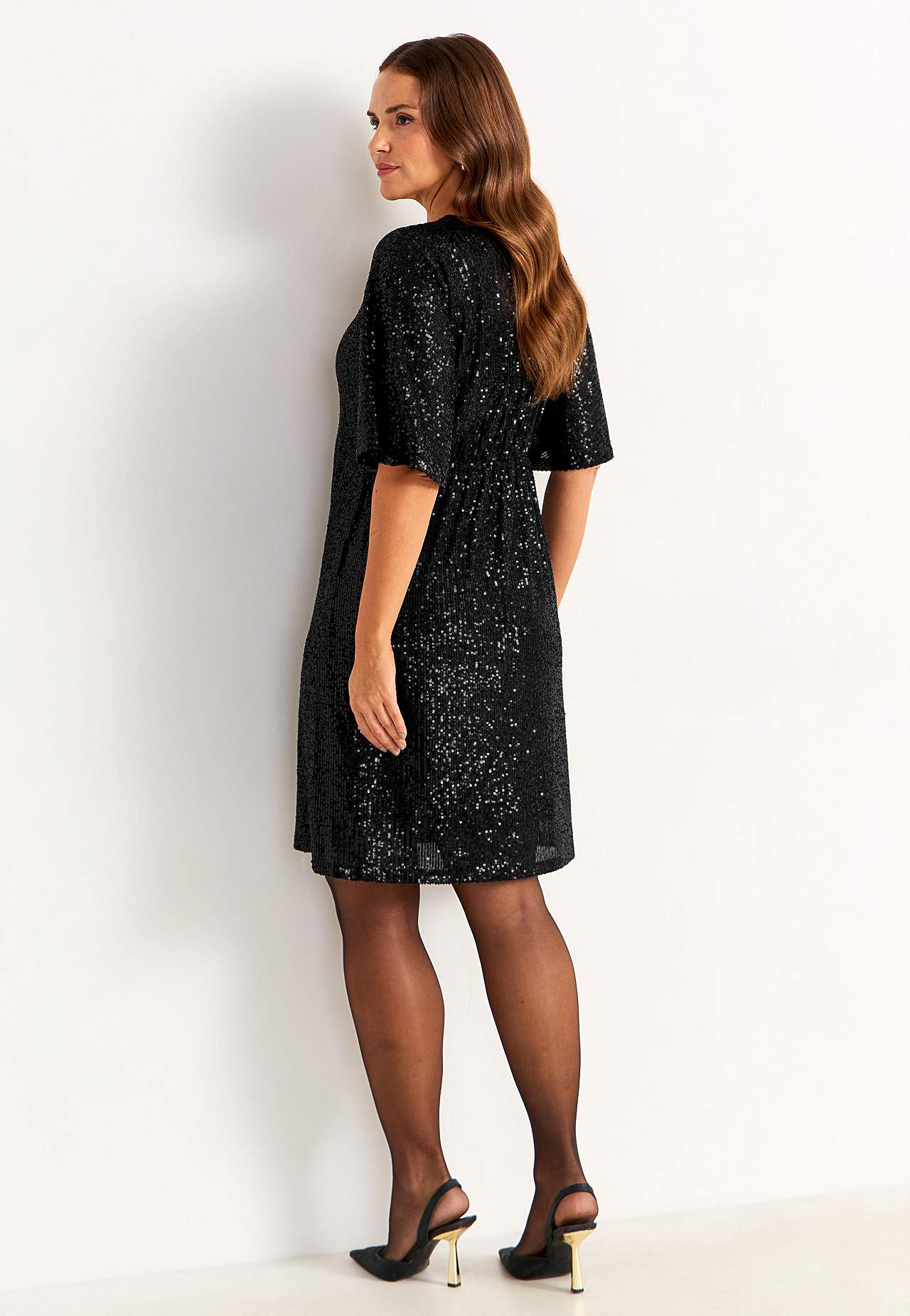 Luxurious sequin dress
