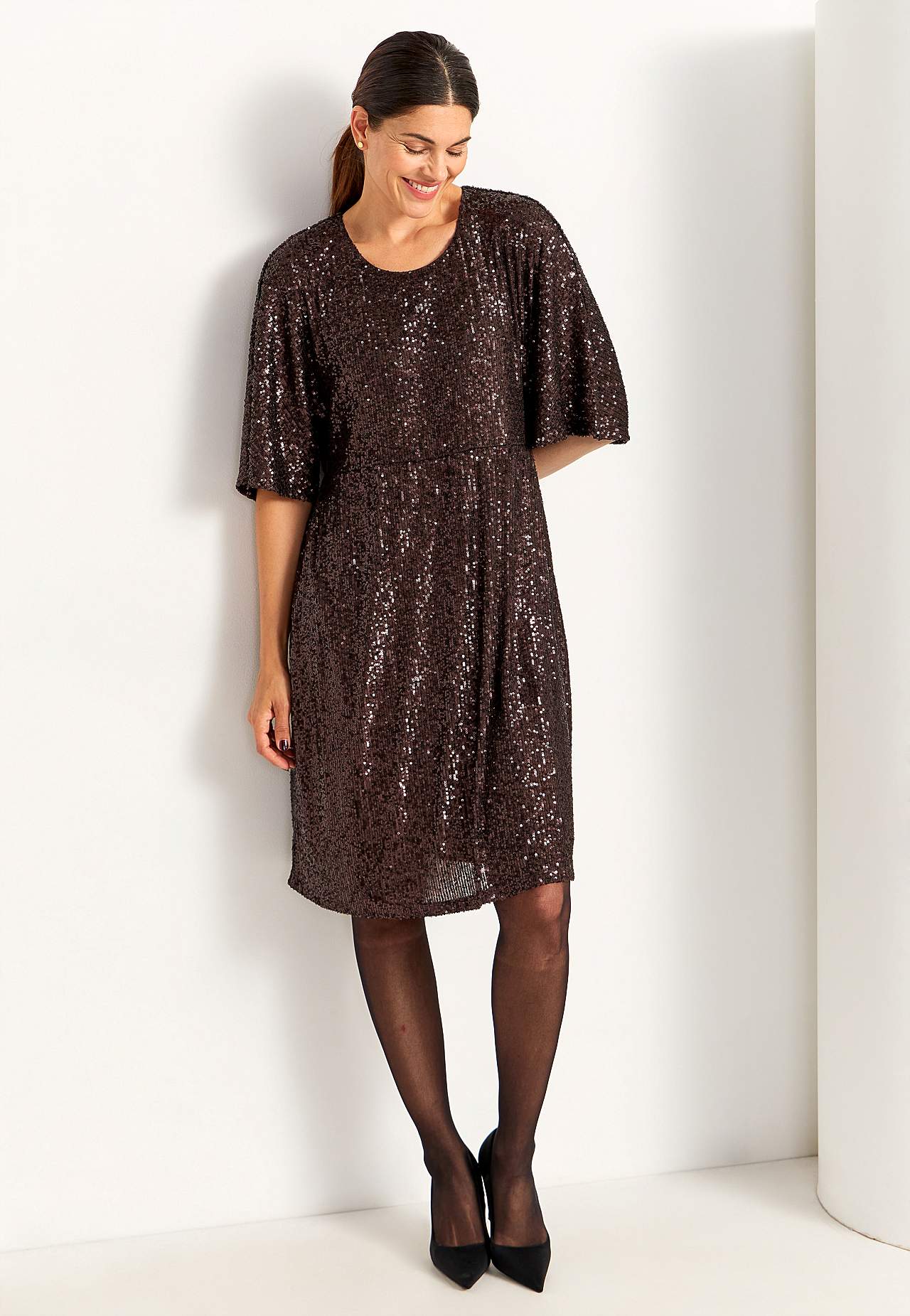Luxurious sequin dress