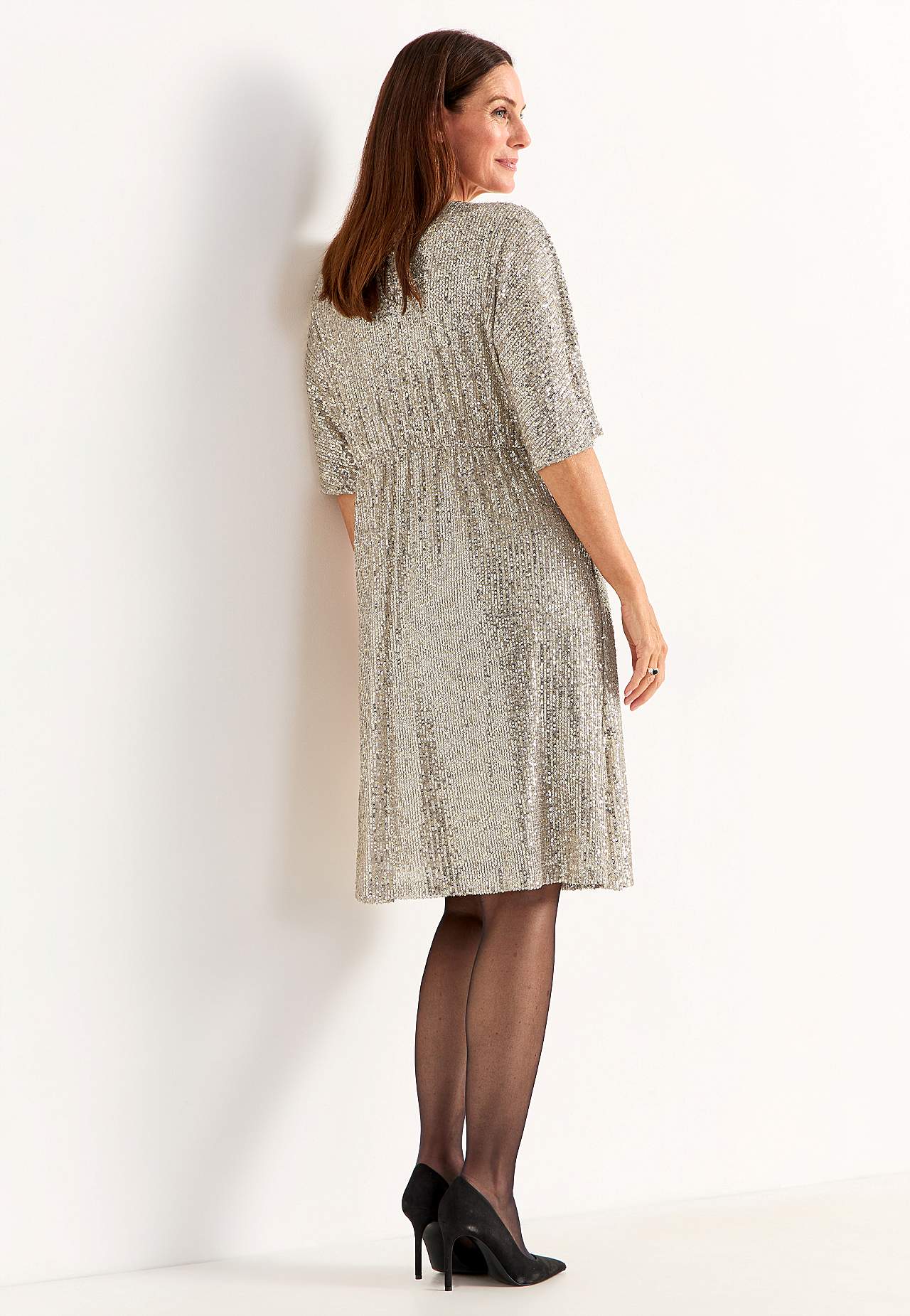 Luxurious sequin dress