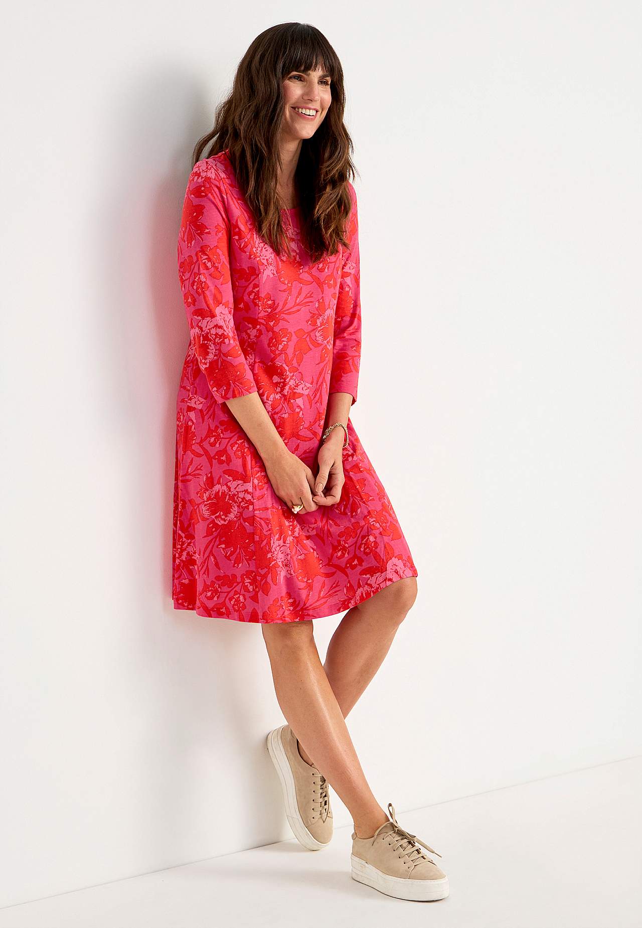 Jersey dress with pockets Amelie