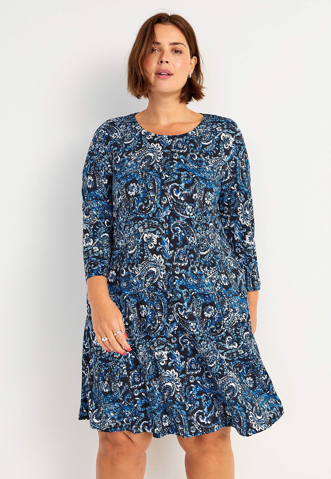 Jersey dress with pockets Amelie