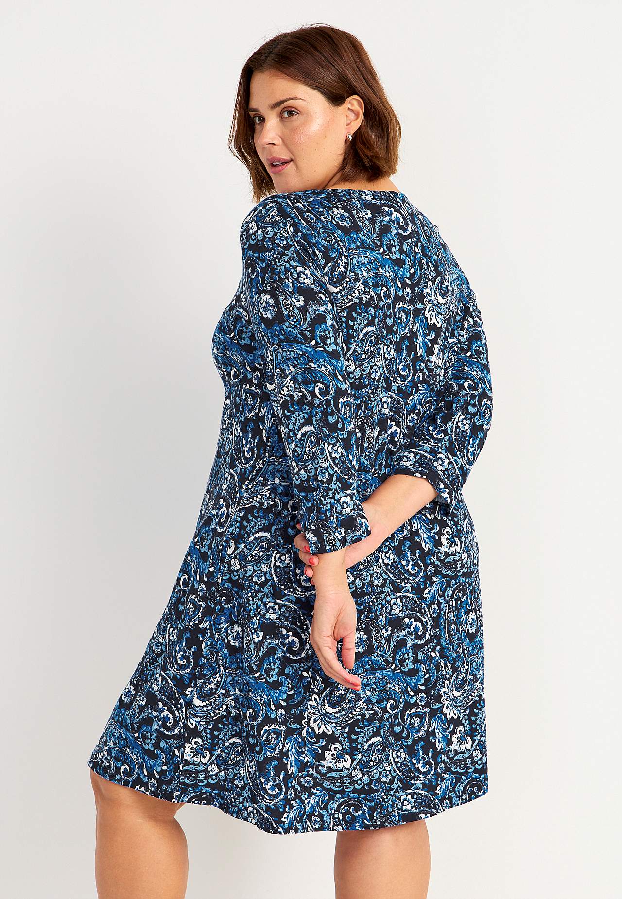 Jersey dress with pockets Amelie