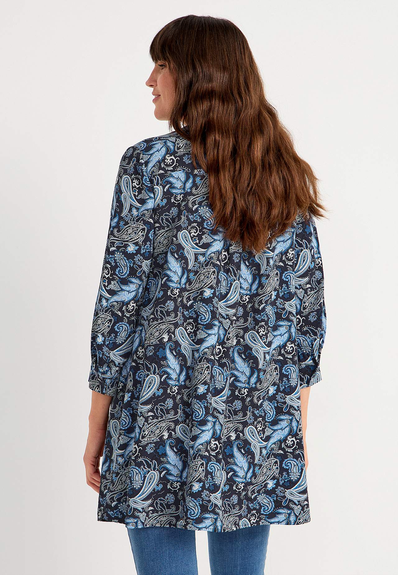 Patterned tunic
