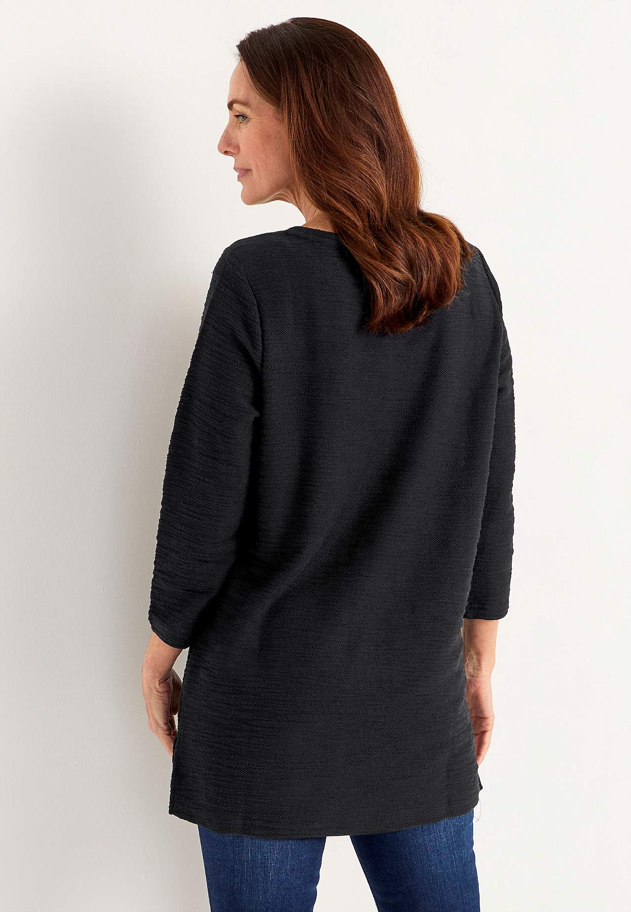 Jersey tuniq with structure