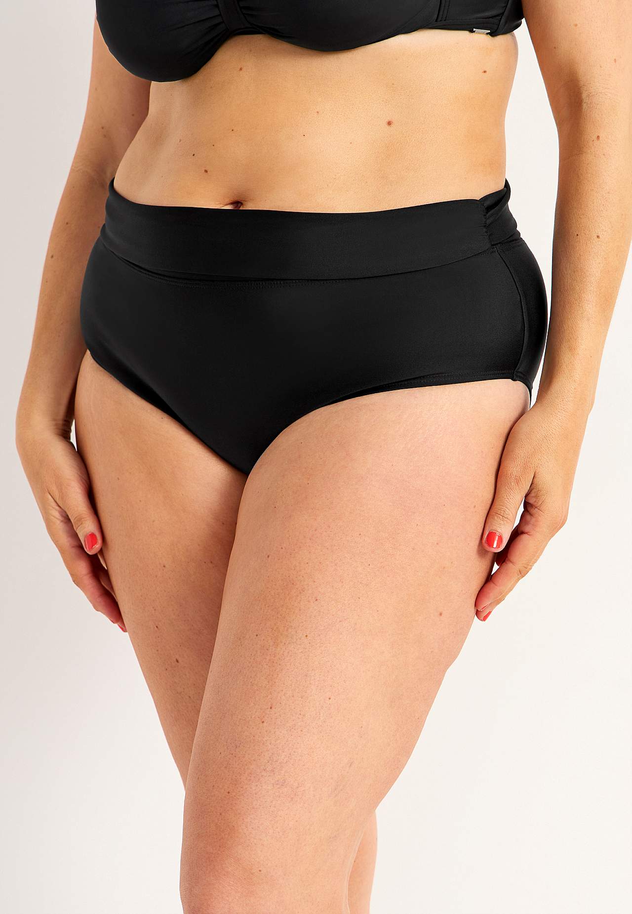 Bikini panty with foldable edge at the waist Amalfi