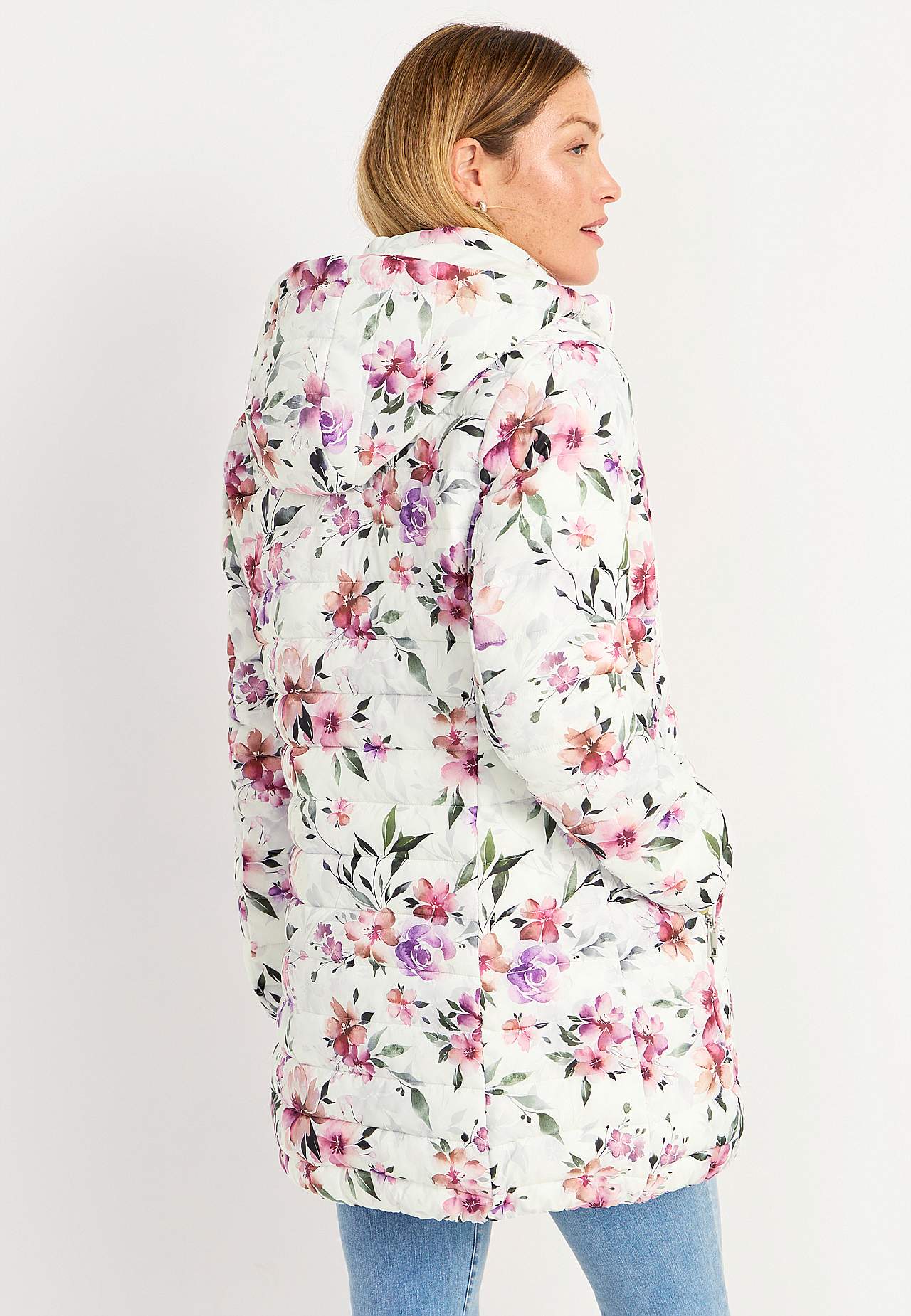 Floral lightweight jacket Margit