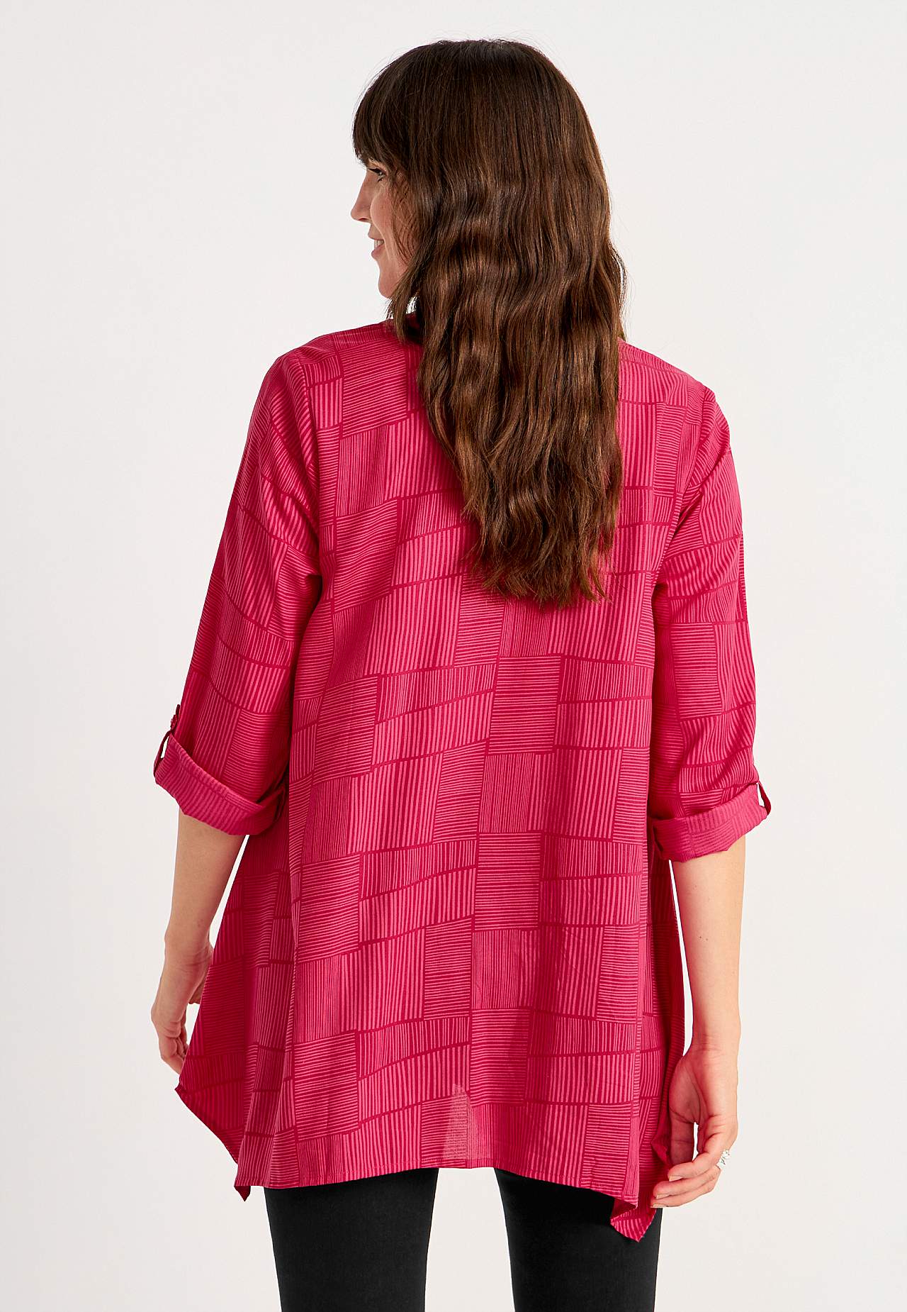 Tunic with V-neck